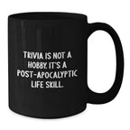 Trivia Enthusiast Gifts from Friends, Christmas Unique Coffee Mugs for Trivia Lovers