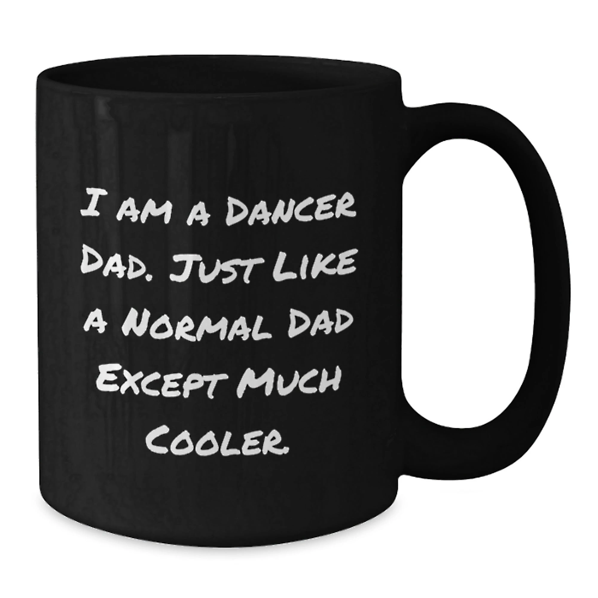 Funny Dancer Gifts for Mom Dad from Men Women Friends Family - Dancer Dad Mug Black Christmas