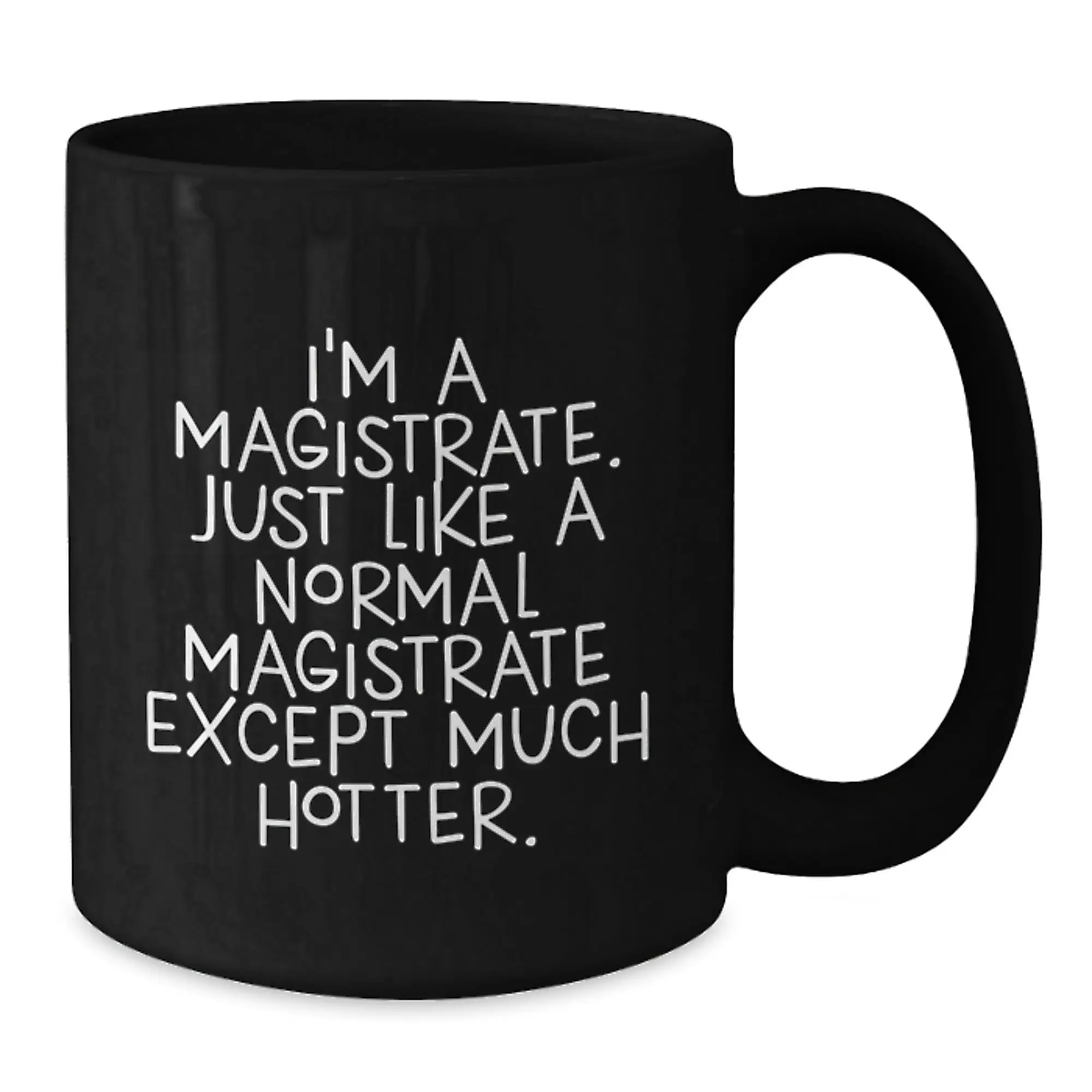 Family and Treasure Magistrate Black Coffee Mug Birthday Gift - Additional