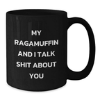 Funny Ragamuffin Cat Mug Gifts from Friends for Graduation Unique - Additional