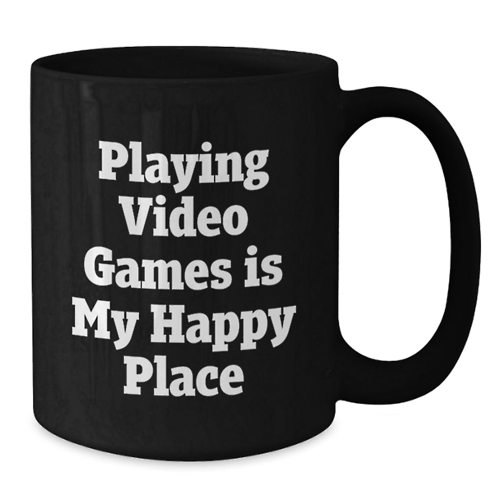 Playing Video Games Gift for Him - A Joyful Keepsake Coffee Mug - Additional