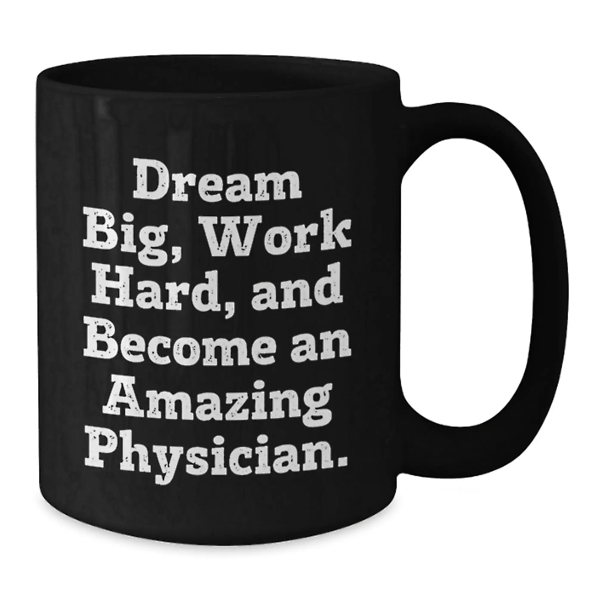 Funny Inspirational Quotes for Physicians, Unique Birthday Unique Gifts for Men, Women, Friends, Colleagues, and Family Members - Black Ceramic Coffee Mugs - Additional