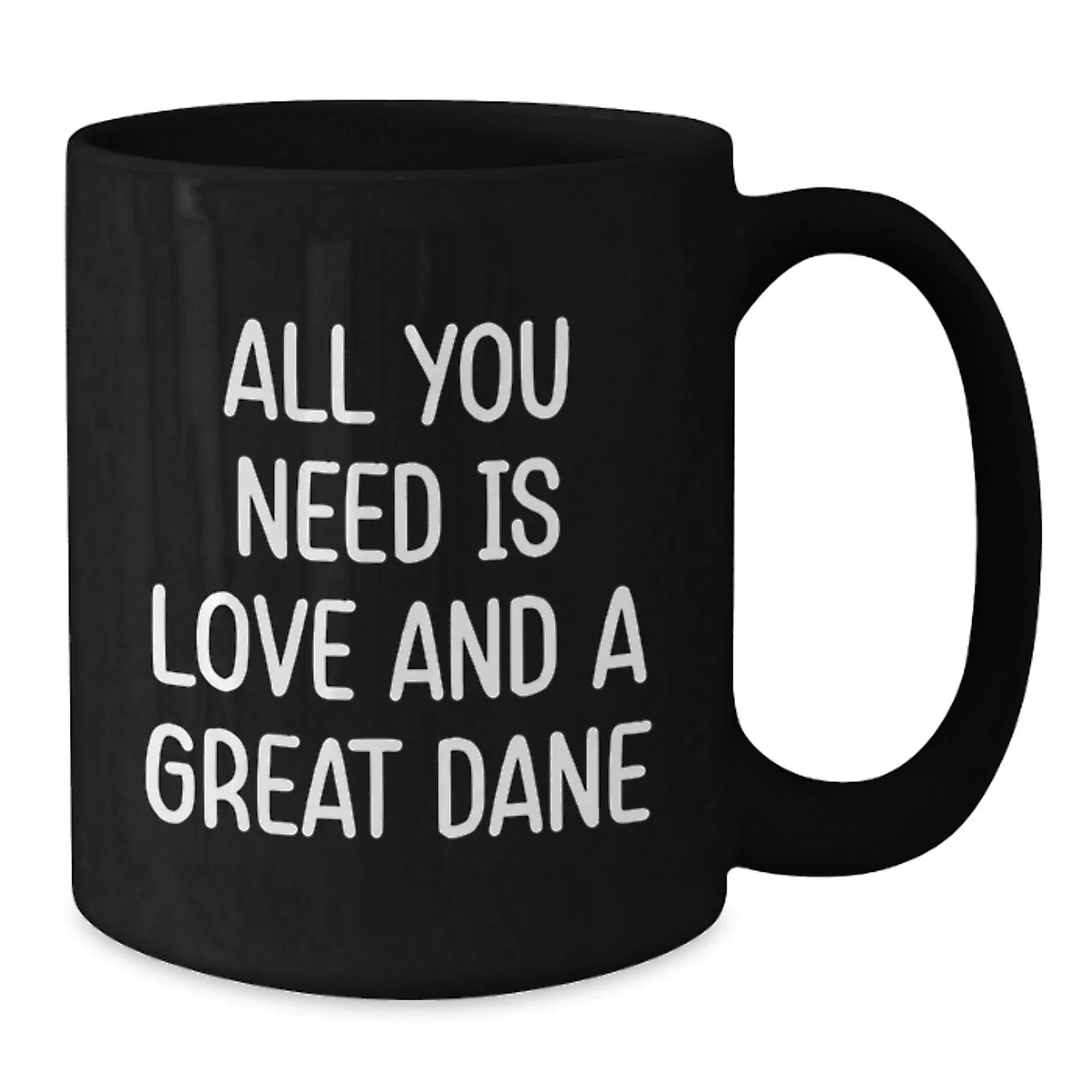 Funny Great Dane Dog Quotes Gifts for Men from Women Birthday Unique Mug