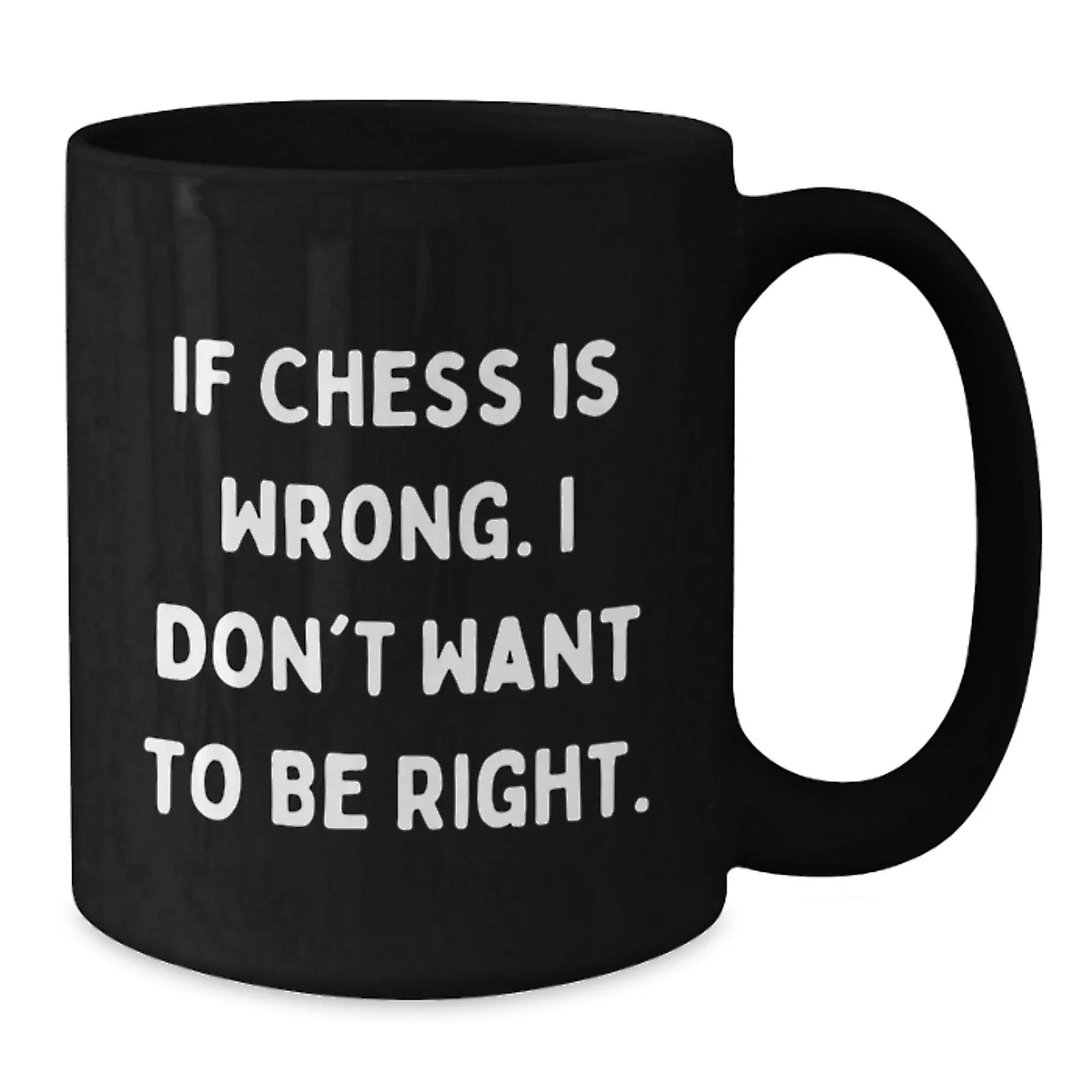Funny Chess Mugs, Gifts from Friends for Chess Lovers, Unique Christmas Unique Gifts