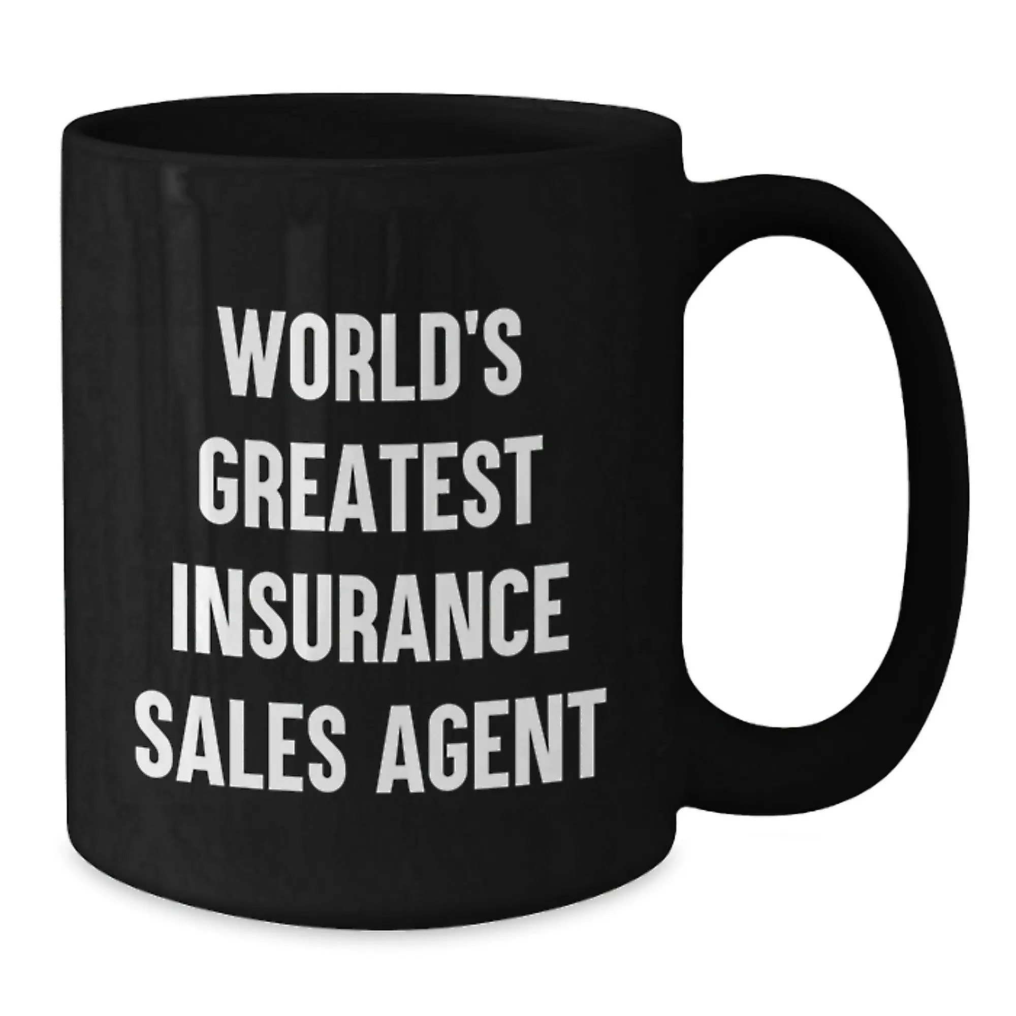 Funny Insurance Sales Agent Gifts from Family - World's Greatest Insurance Sales Agent Black Coffee Mug for Insurance Sales Agent Mom on Mother's Day - Additional