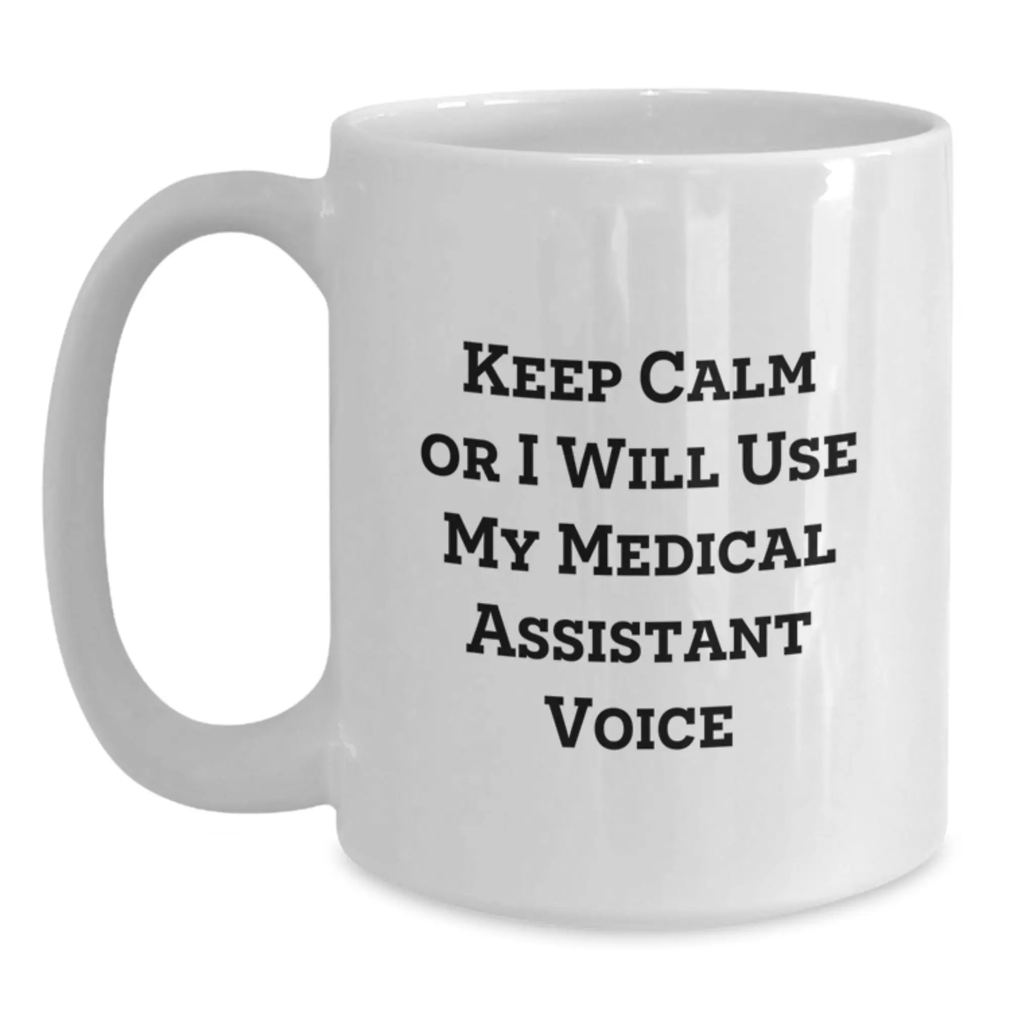 Birthday Gift for Her Medical Assistant White Coffee Mug Surprise - Main