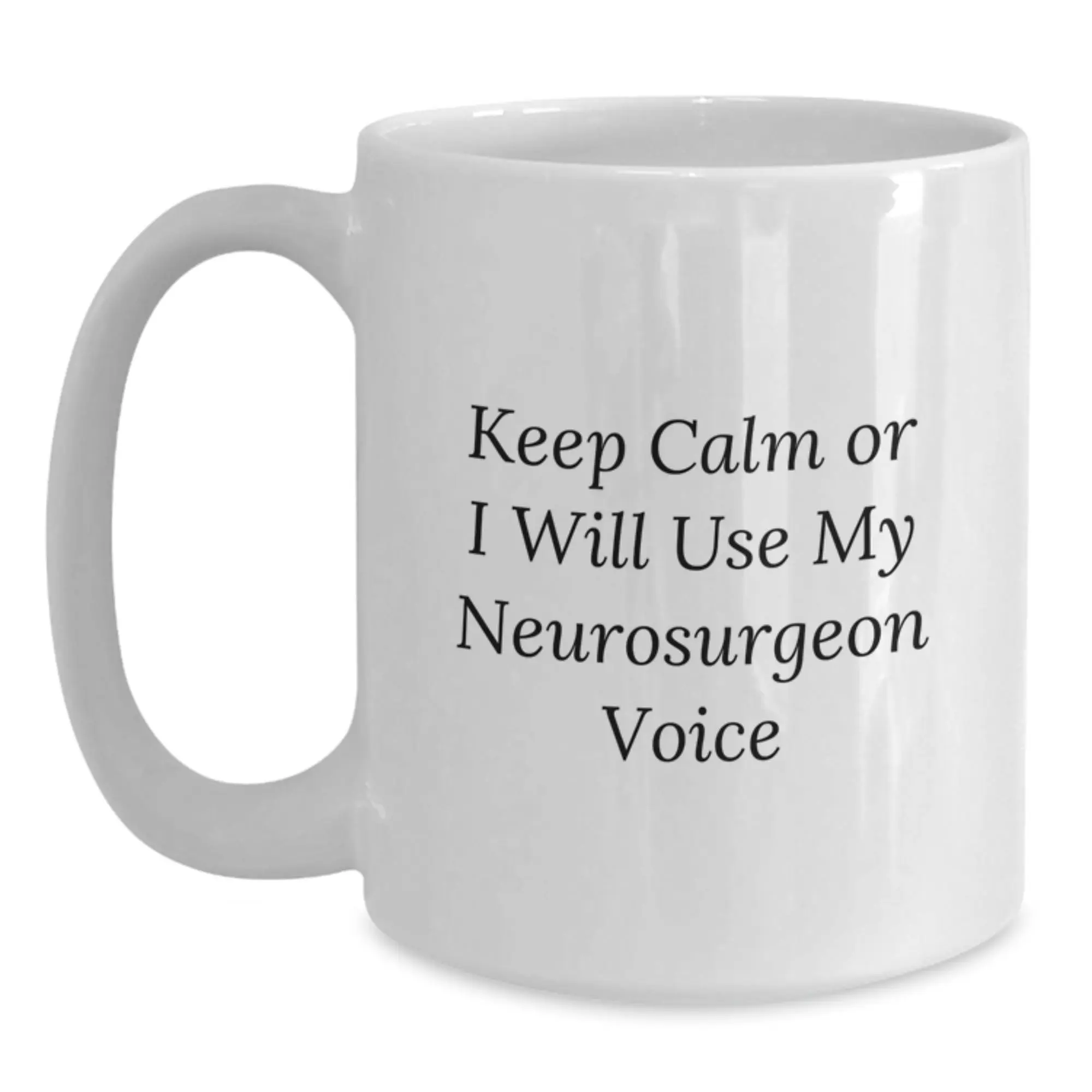 Playful Neurosurgeon Novelty White Coffee Mug for Friends Birthday Gift - Main