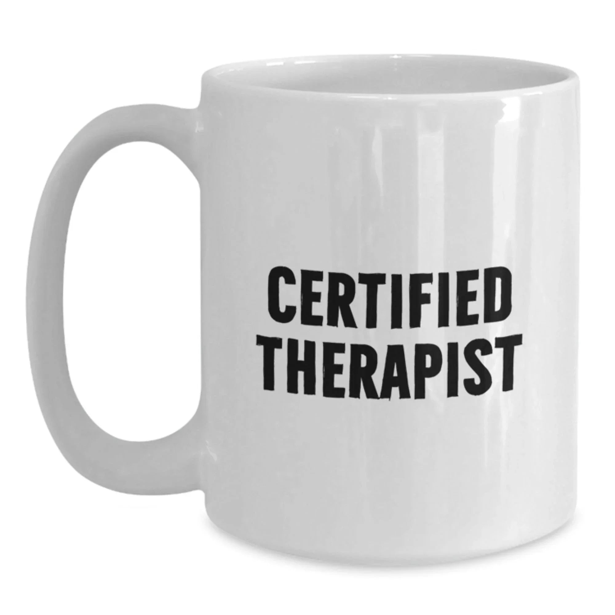 Funny Gifts for Therapist Birthday, Gifts from Friends, White Coffee Mug, 'You're a-maze-ing', Therapist Gifts