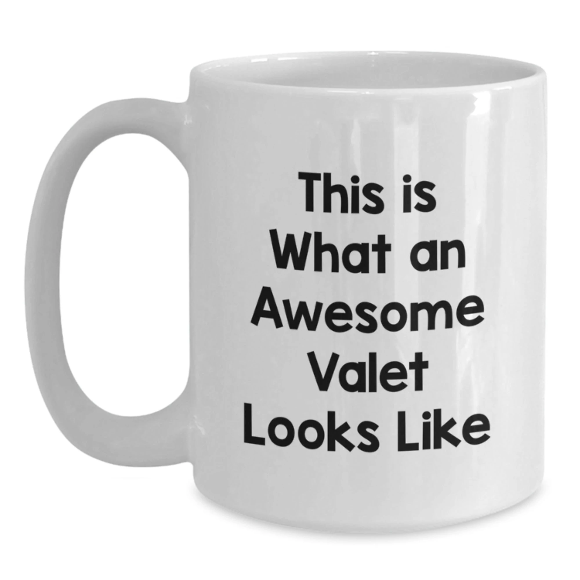 Funny Valet Gifts for Men Valentine's Unique White Coffee Mug from Lover