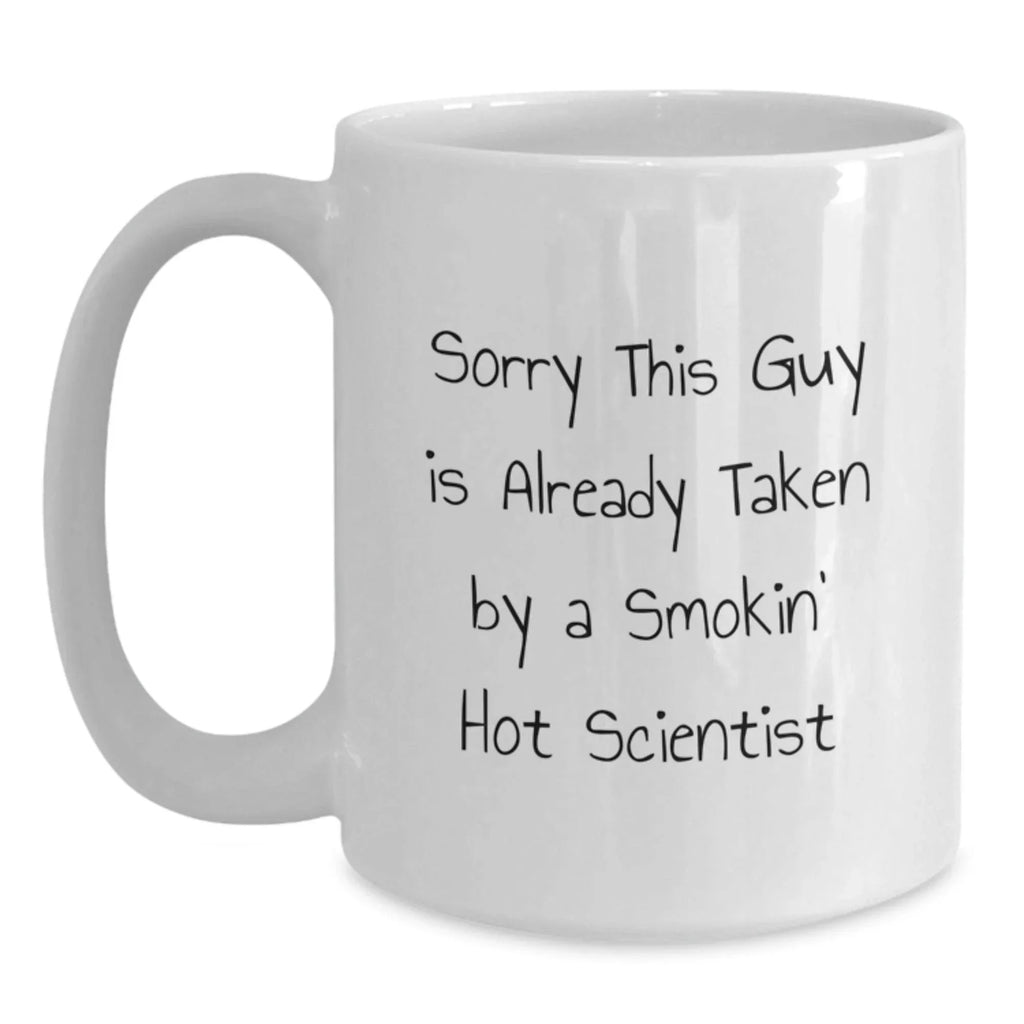 Funny Scientist White Coffee Mug Gifts for Scientist from Family on Christmas Unique Gifts
