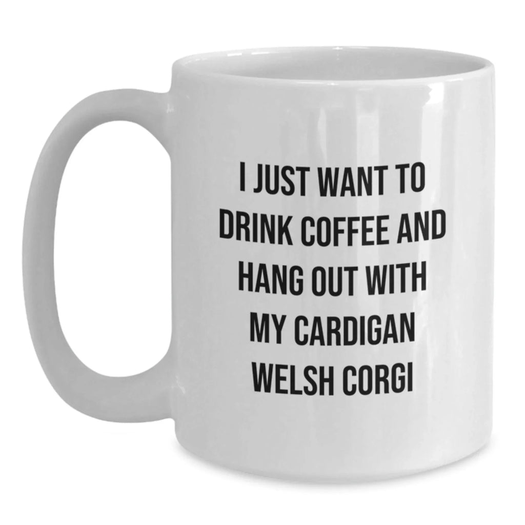 Funny Cardigan Welsh Corgi Dog Lover Gifts for Men Women Friends from Family