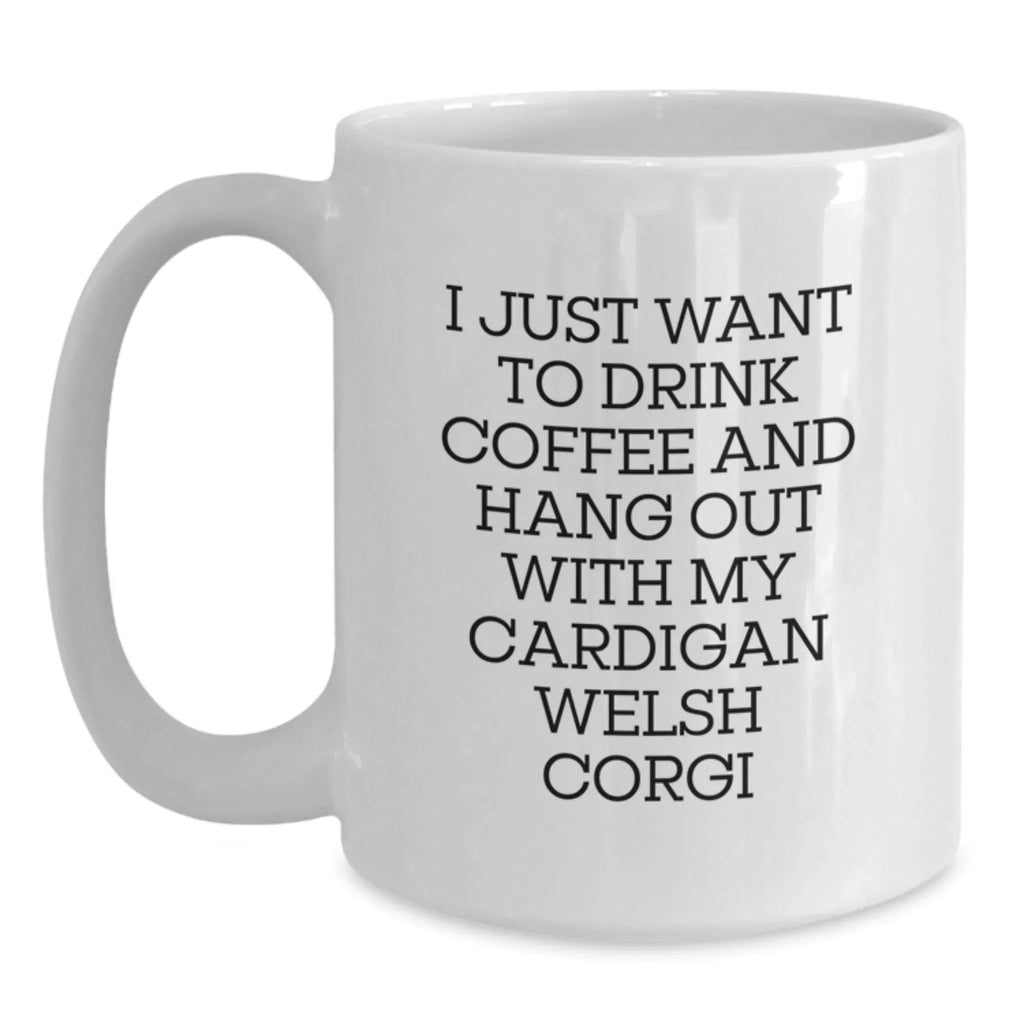 Funny Cardigan Welsh Corgi Dog Lover Gifts for Men from Women, Unique Valentine's Unique Gifts for Cardigan Welsh Corgi Dog Enthusiasts