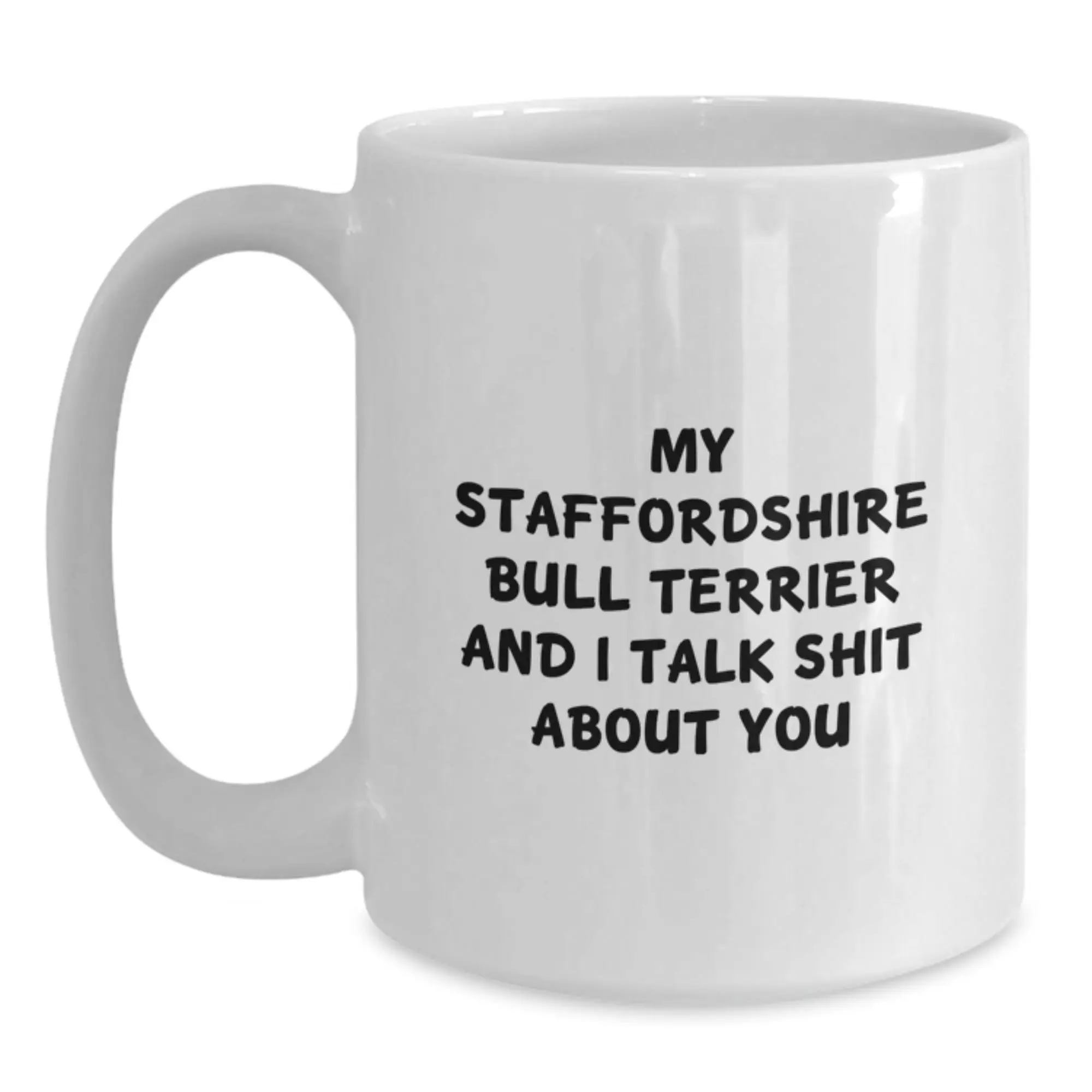 Staffordshire Bull Terrier Keepsake Mug for Him Graduation Gift - Main