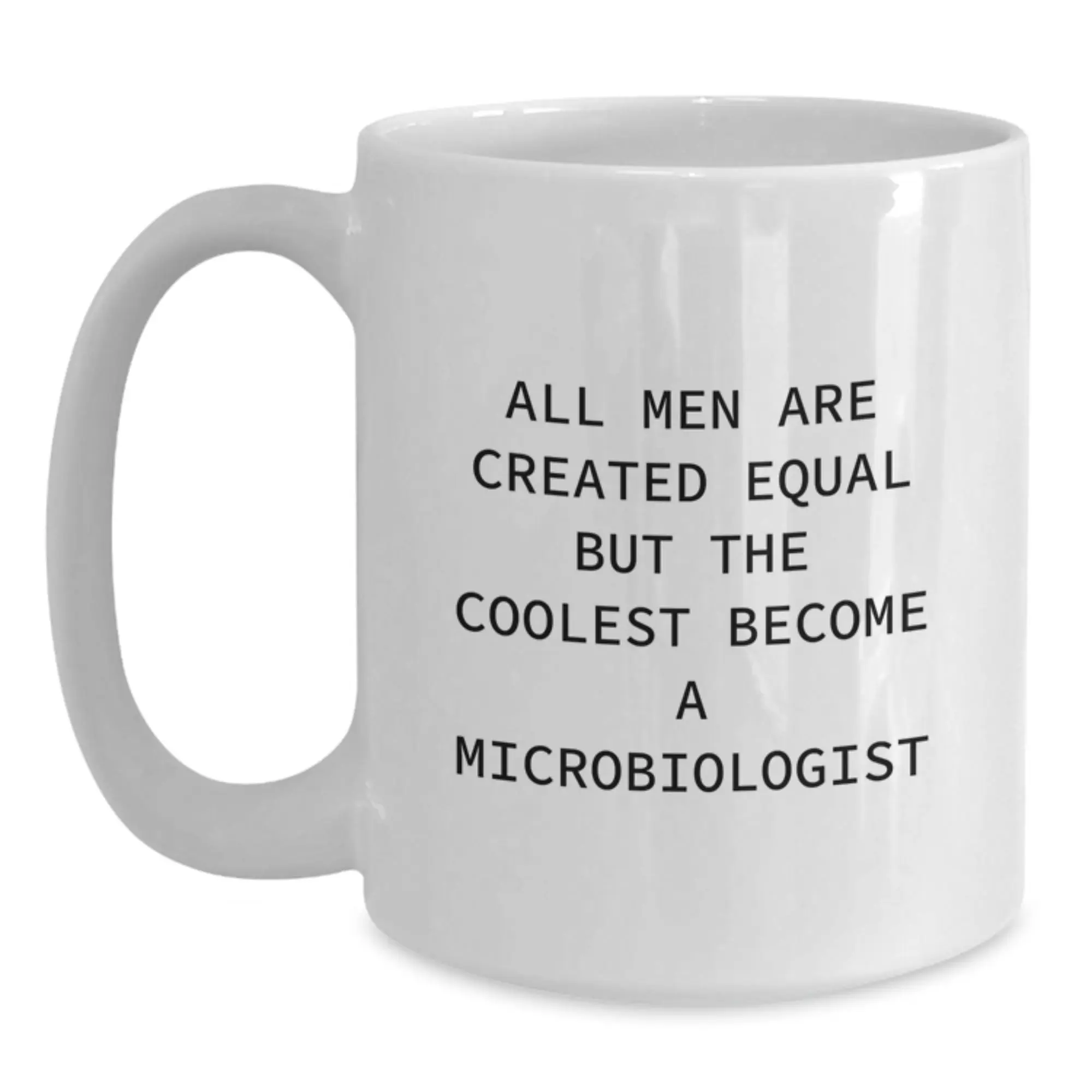 Microbiologist Keepsake White Coffee Mug 11oz Birthday Gift for Him - Main