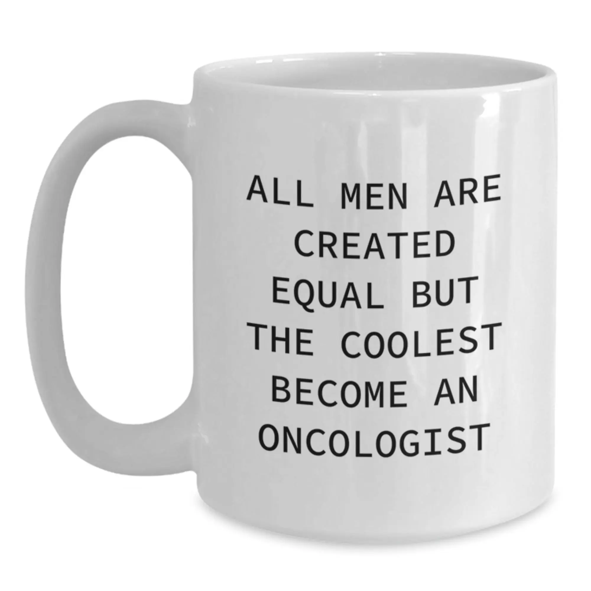 Oncologist Keepsake White Coffee Mug for Him Birthday Surprise Gift - Main