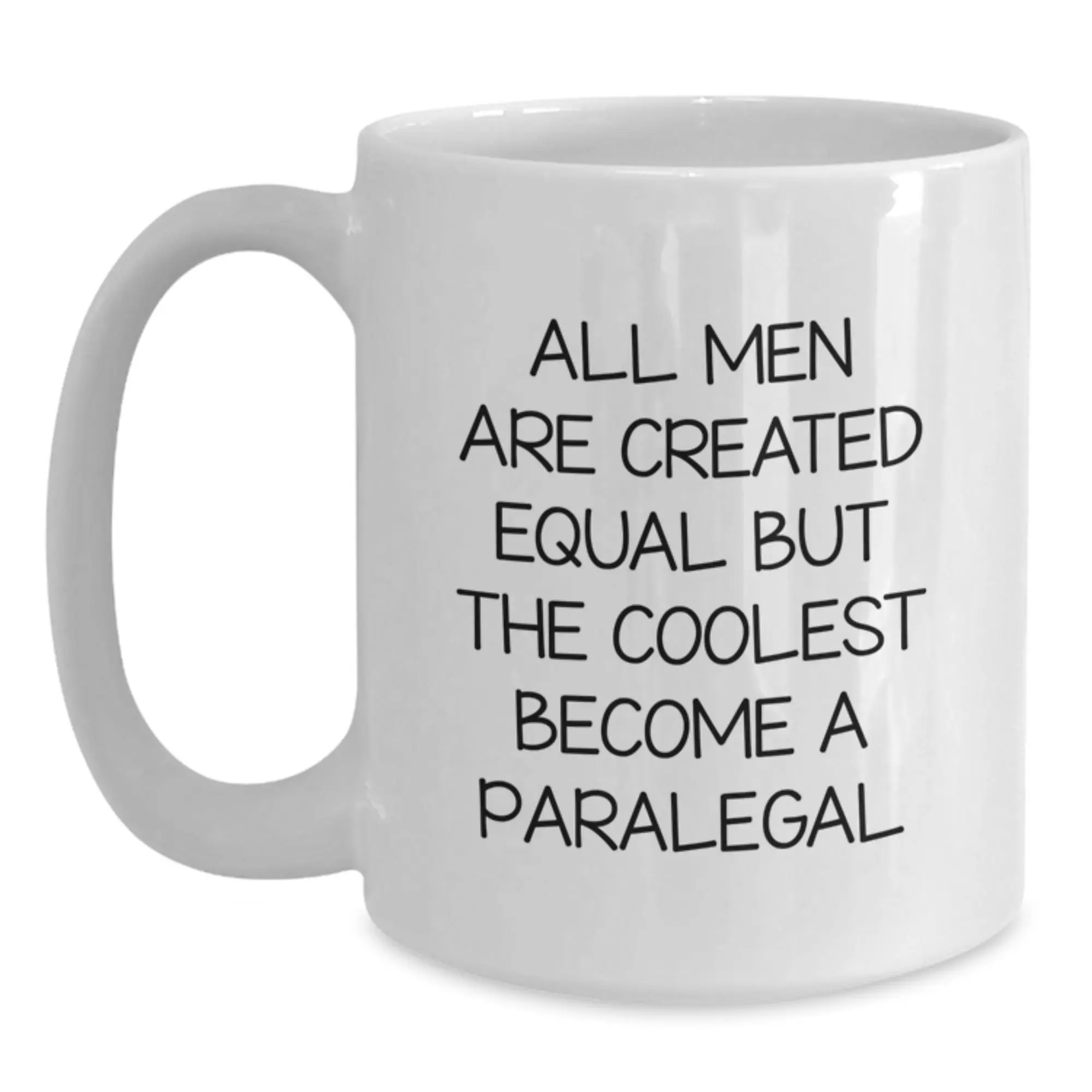 Birthday Gift Paralegal White Coffee Mug for Her Present Keepsake - Main
