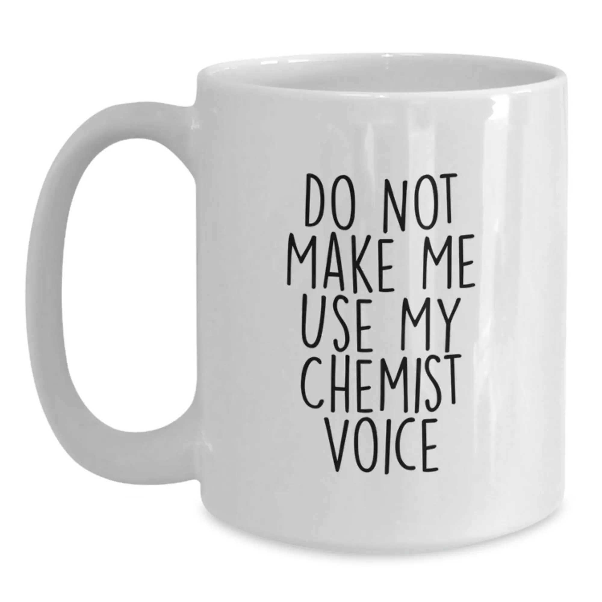 Birthday Gift Chemist White Coffee Mug for Her Present - Main