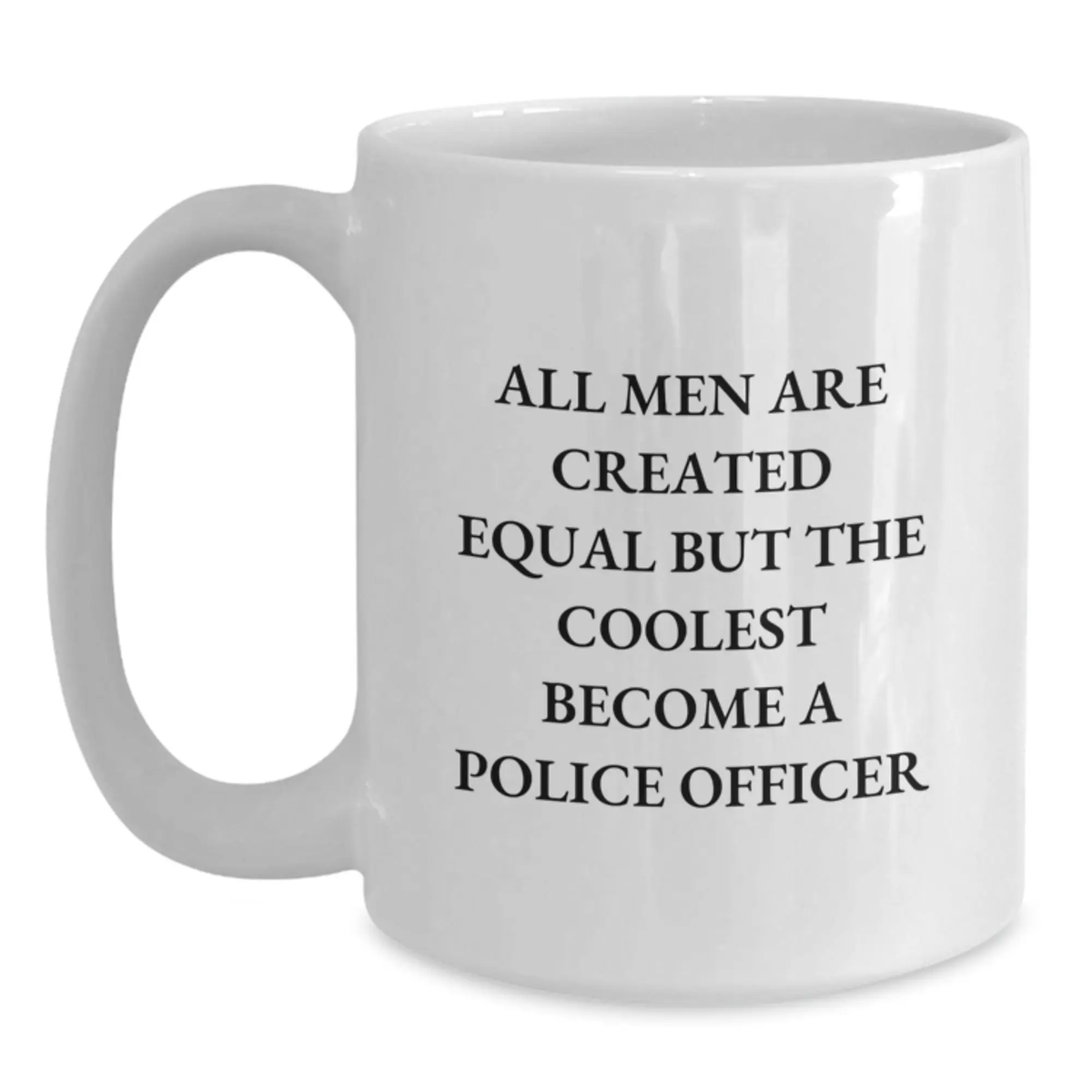Police Officer Keepsake Ceramic 11oz Mug for Him – Christmas Gift - Main