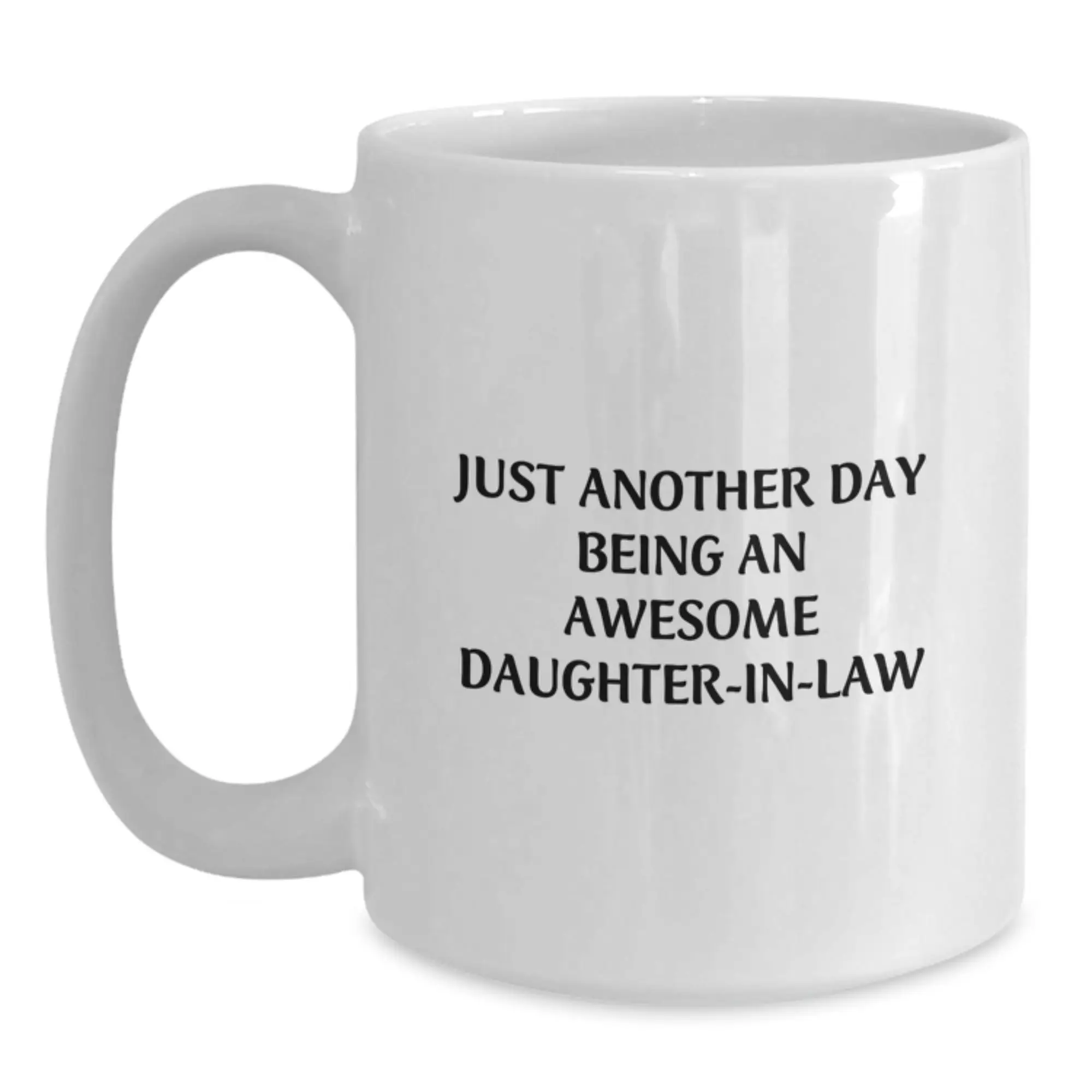 Birthday Gift for Her Daughter-in-law White Coffee Mug Present - Main