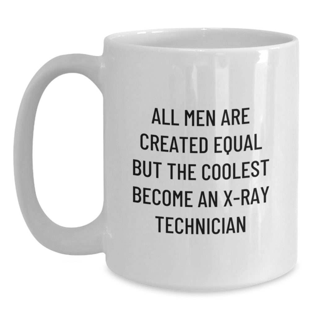 X-Ray Technician Gift for Him - Humorous Keepsake Coffee Mug - Main