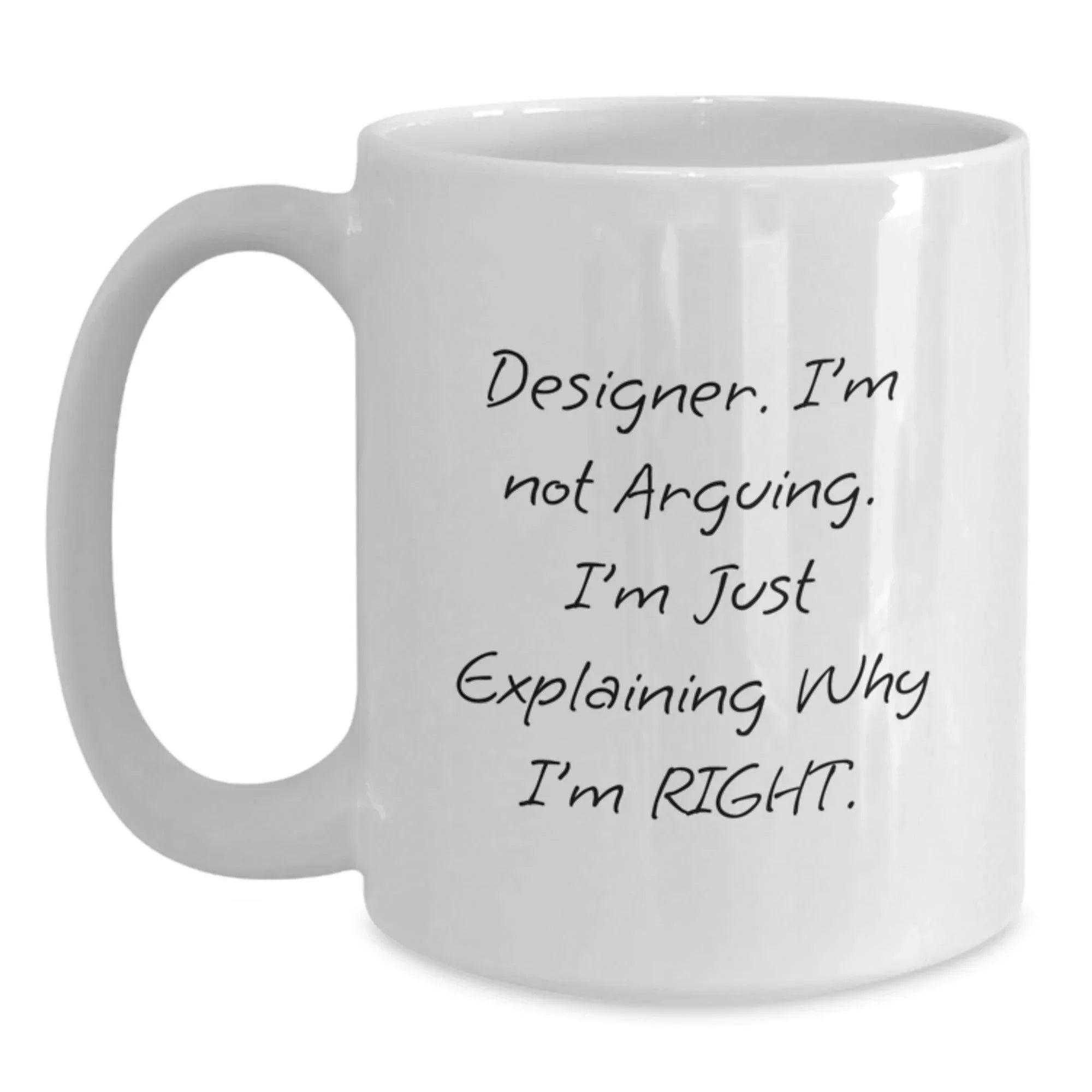 Funny Designer Gifts from Friends and Family for Him or Her, White Coffee Mug Christmas Unique Presents