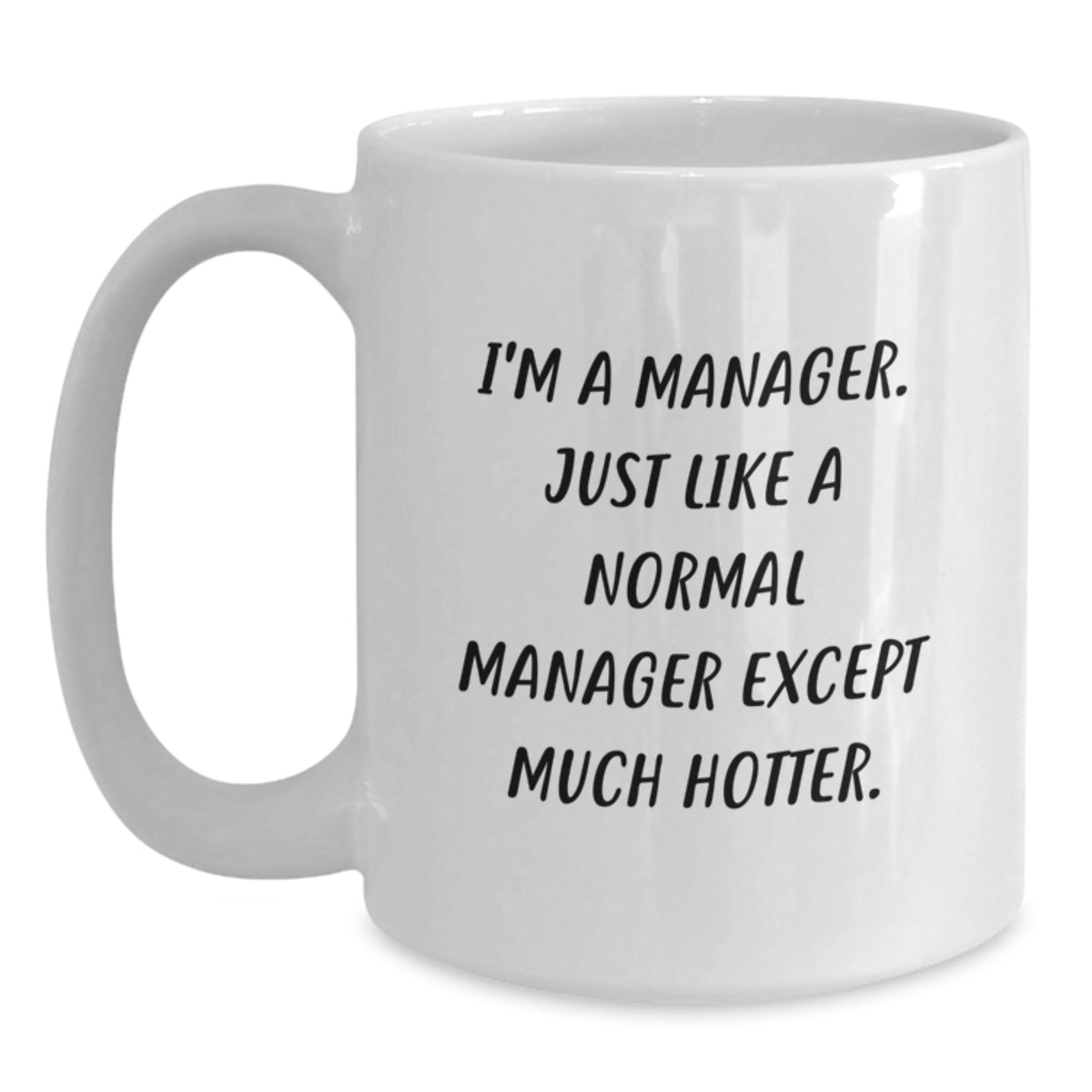 Manager Gift For Him - Humorous Coffee Mug Keepsake - A Witty Present - Main