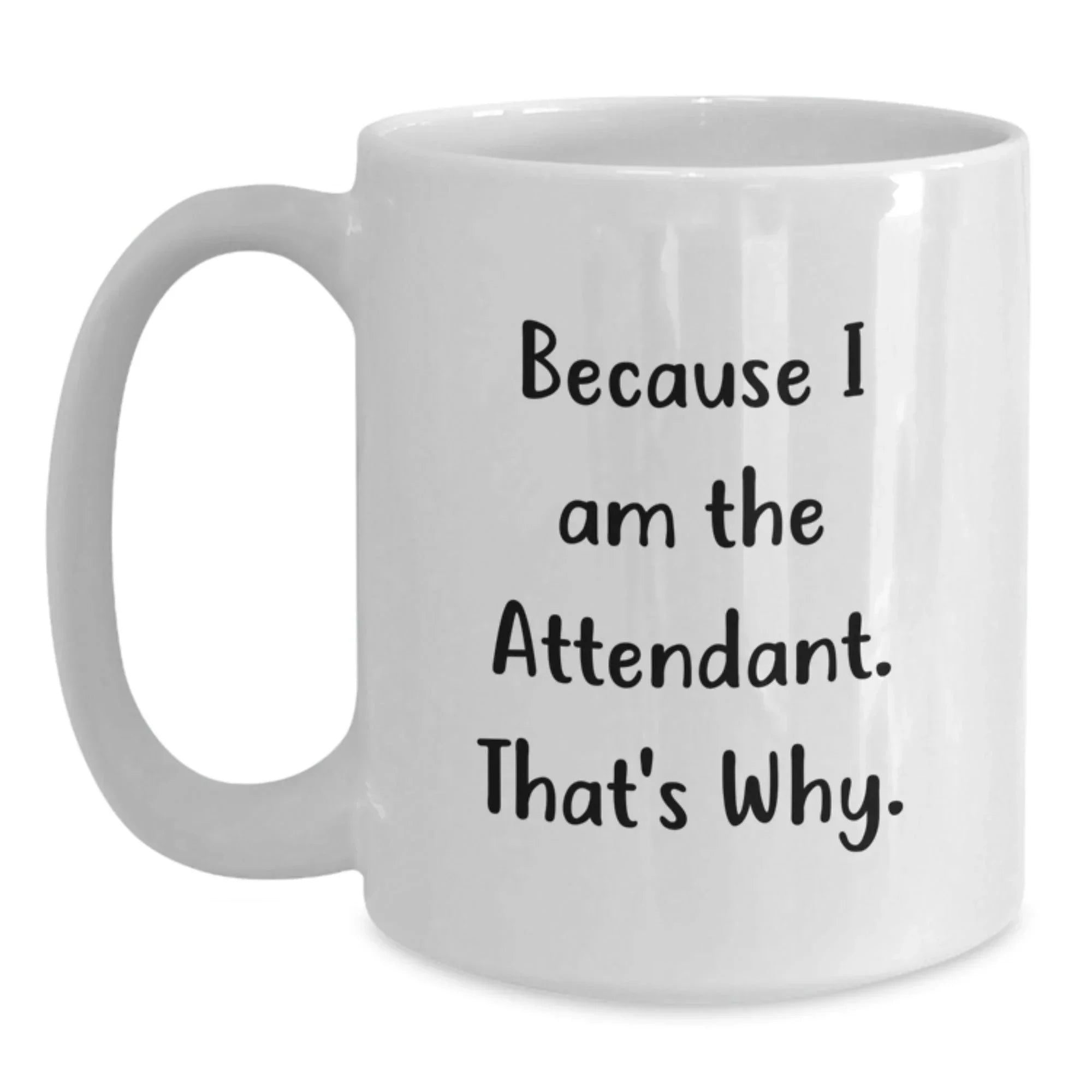 Funny Attendant Gifts from Men to Women Coworkers Christmas Unique Mugs