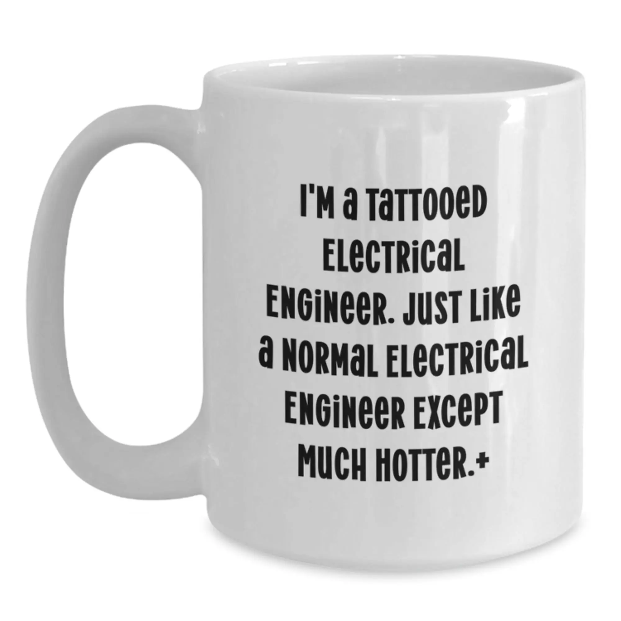 Funny Electrical Engineer Gifts for Men, White Coffee Mug from Friends, Unique Birthday Unique Gifts for Electrical Engineer - Main
