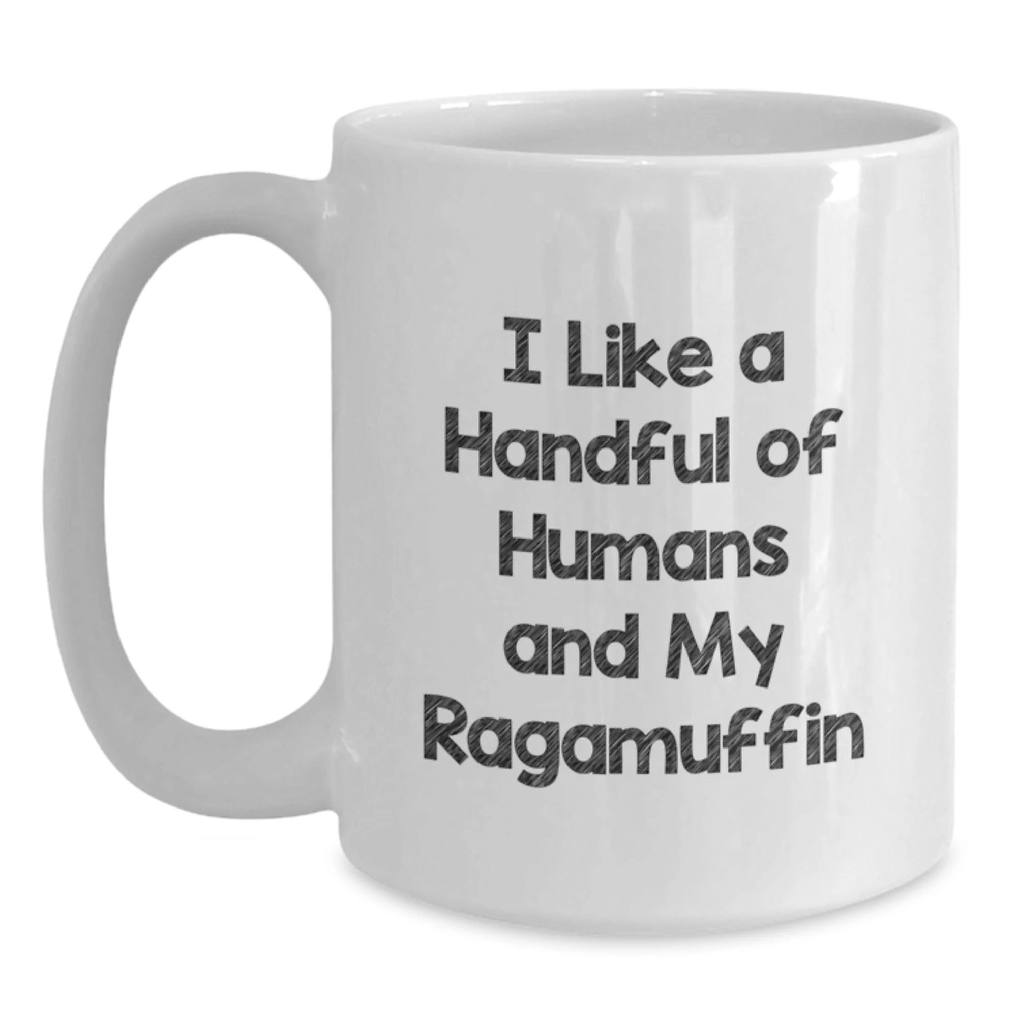 Ragamuffin Cat Lovers Funny Quote Christmas Unique Gifts from Friends for Men Women