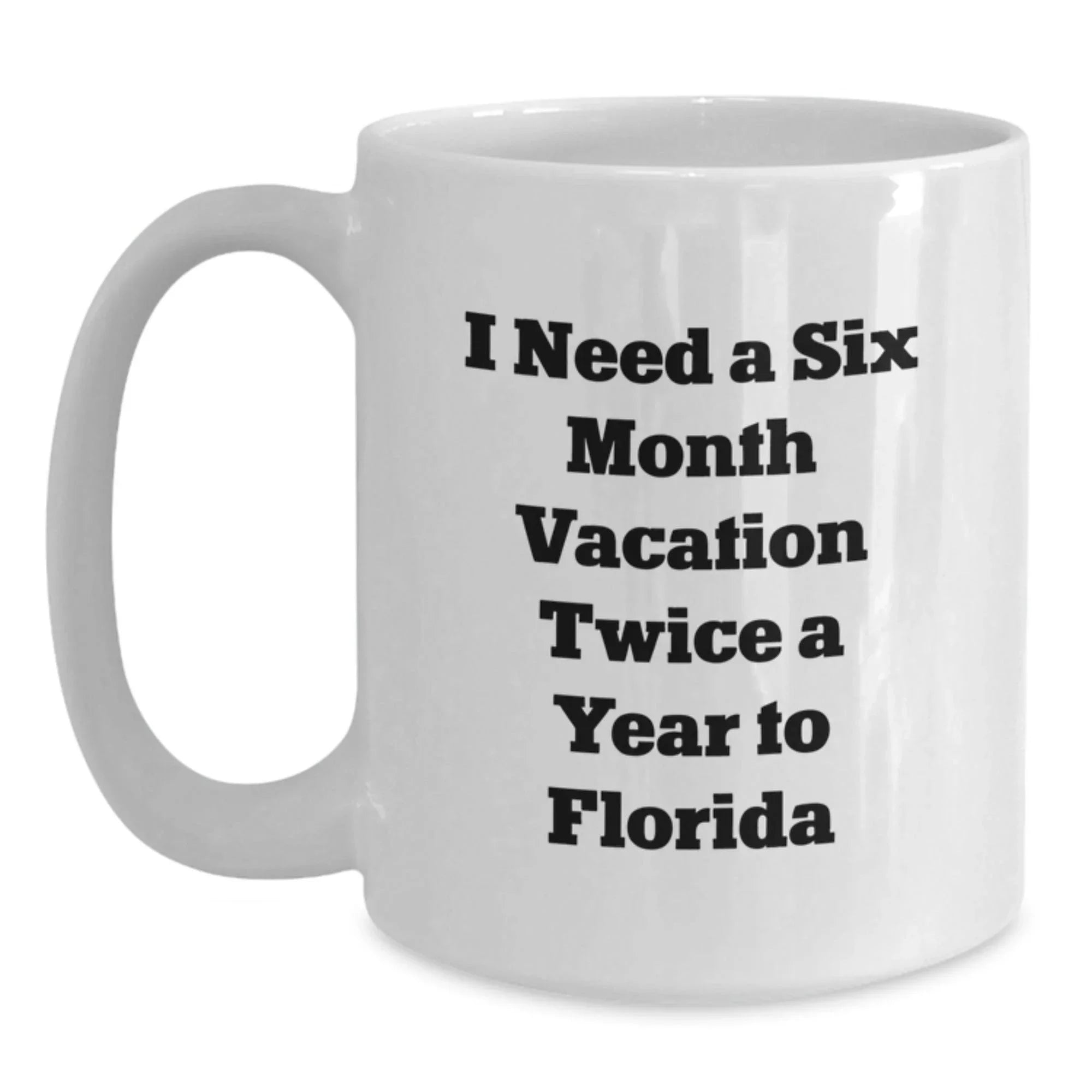 Funny Florida Mugs Gifts from Friends for Florida Lovers White Coffee Mug