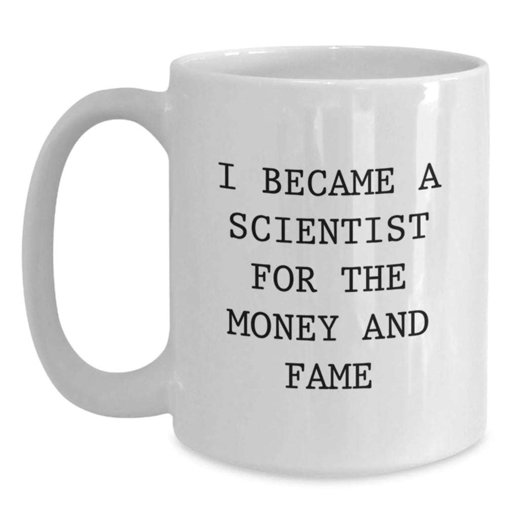 Funny Scientist Mugs Gifts from Friends for Scientist on Christmas Unique