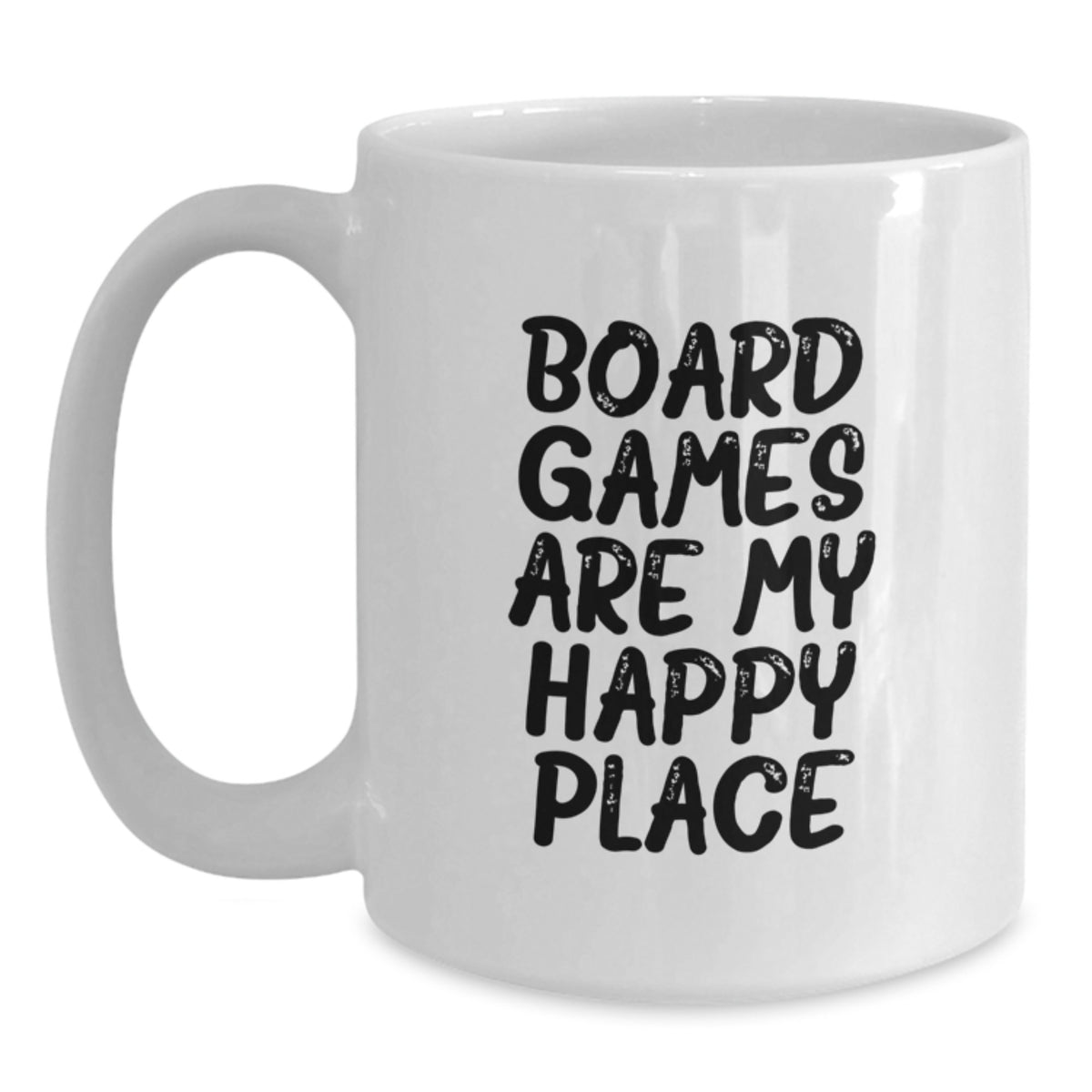 Board Game Enthusiast Gift A Happy Place Keepsake Mug for Him - Main