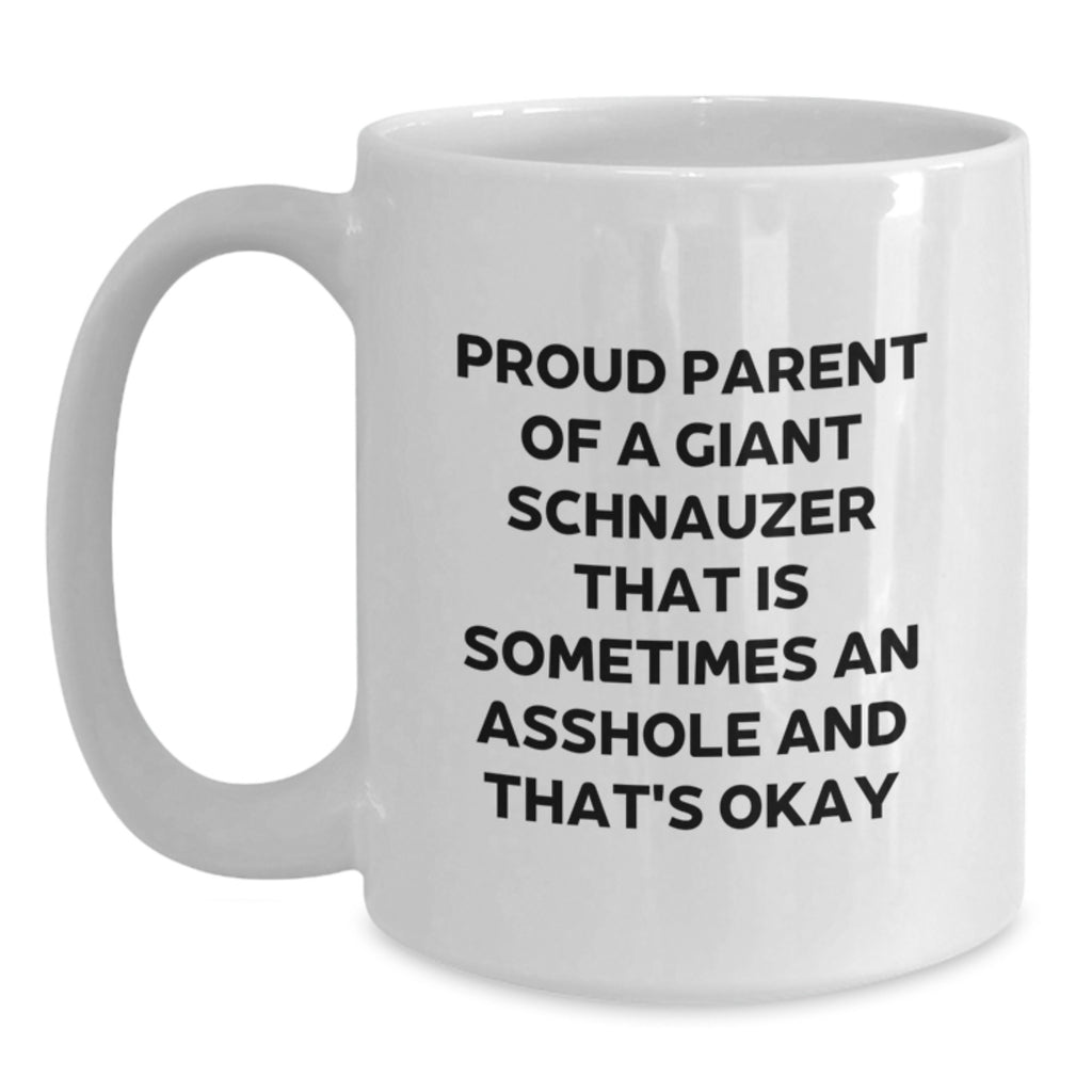 Giant Schnauzer Dog Gift for Him A Humorous Keepsake for a Proud Parent - Main