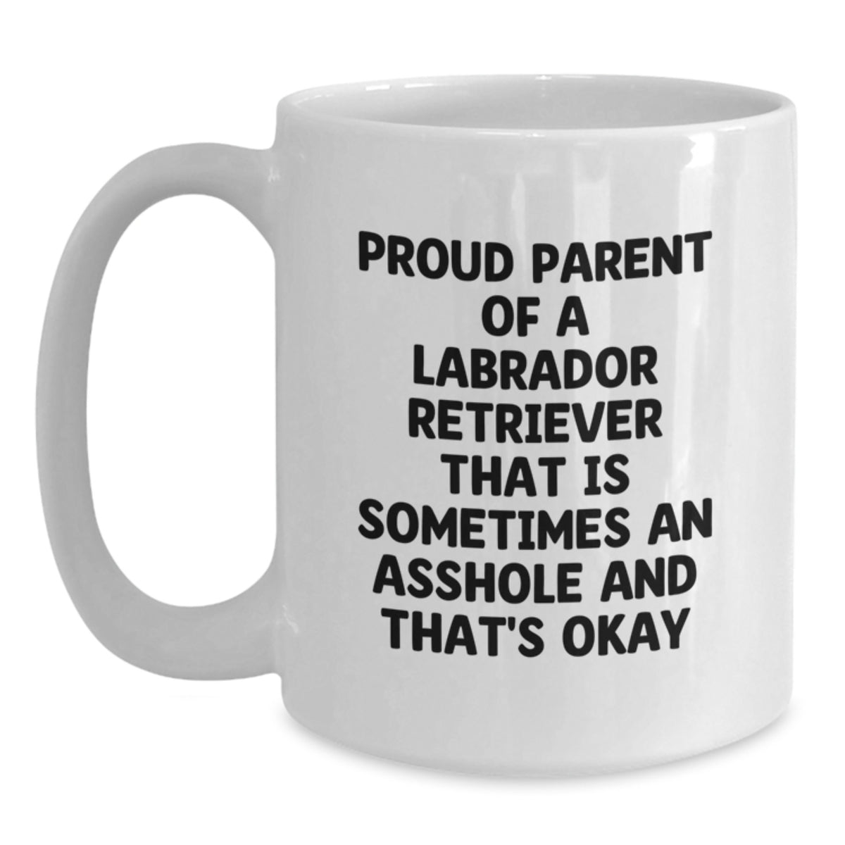 Christmas Gift for Her Humorous Labrador Retriever Coffee Mug Present - Main