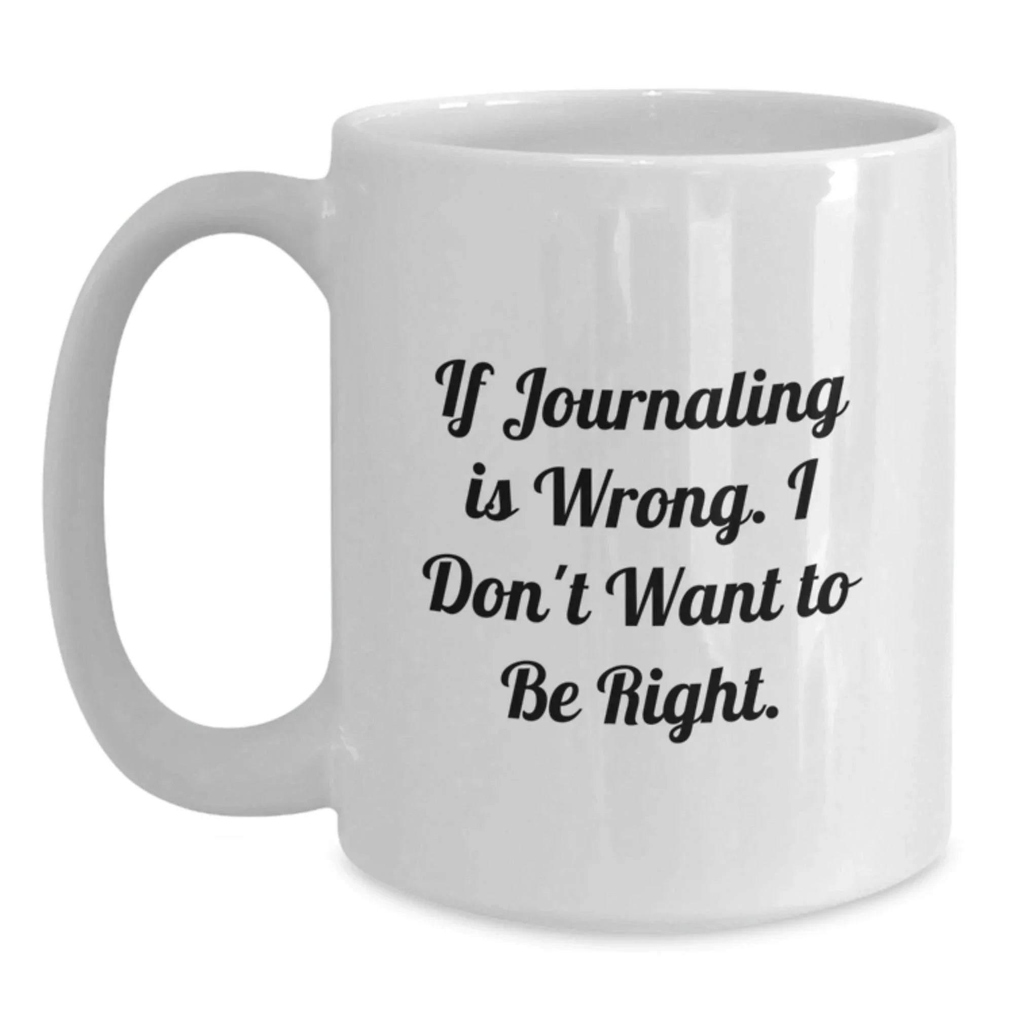 Funny Journaling Mugs Gifts for Journaling Lovers from Friends and Family This Christmas