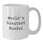 Funny World's Greatest Roofer Gifts for Men, Unique Graduation Unique Gifts from Friends - Additional
