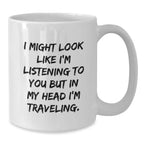 Funny Traveling Mugs Gifts from Men, Women, Friends, Coworkers, Family for Traveling Love