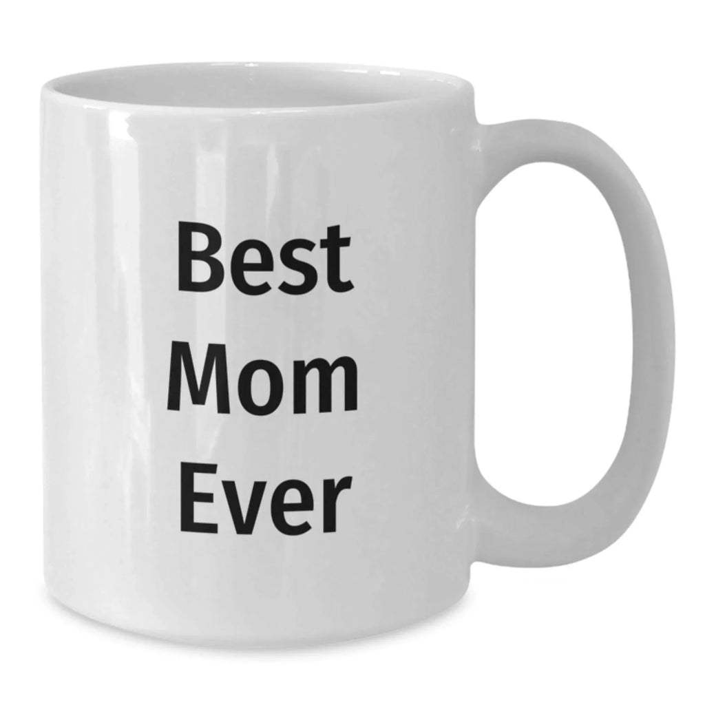 Funny Mom Quotes White Coffee Mugs Gifts from Family to Mom for Christmas Unique
