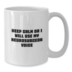Birthday Gift Neurosurgeon White Coffee Mug for Her Present - Additional