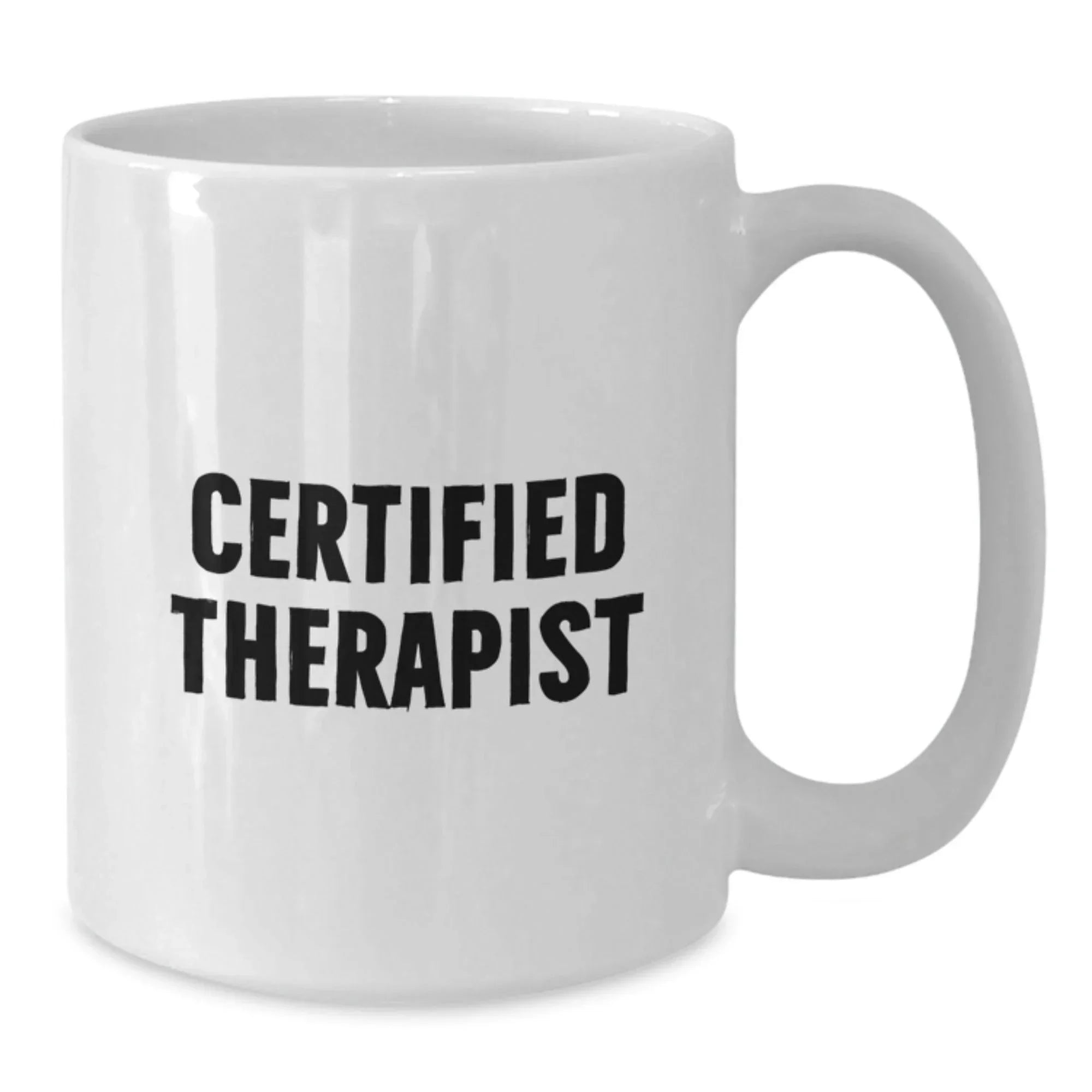 Funny Gifts for Therapist Birthday, Gifts from Friends, White Coffee Mug, 'You're a-maze-ing', Therapist Gifts