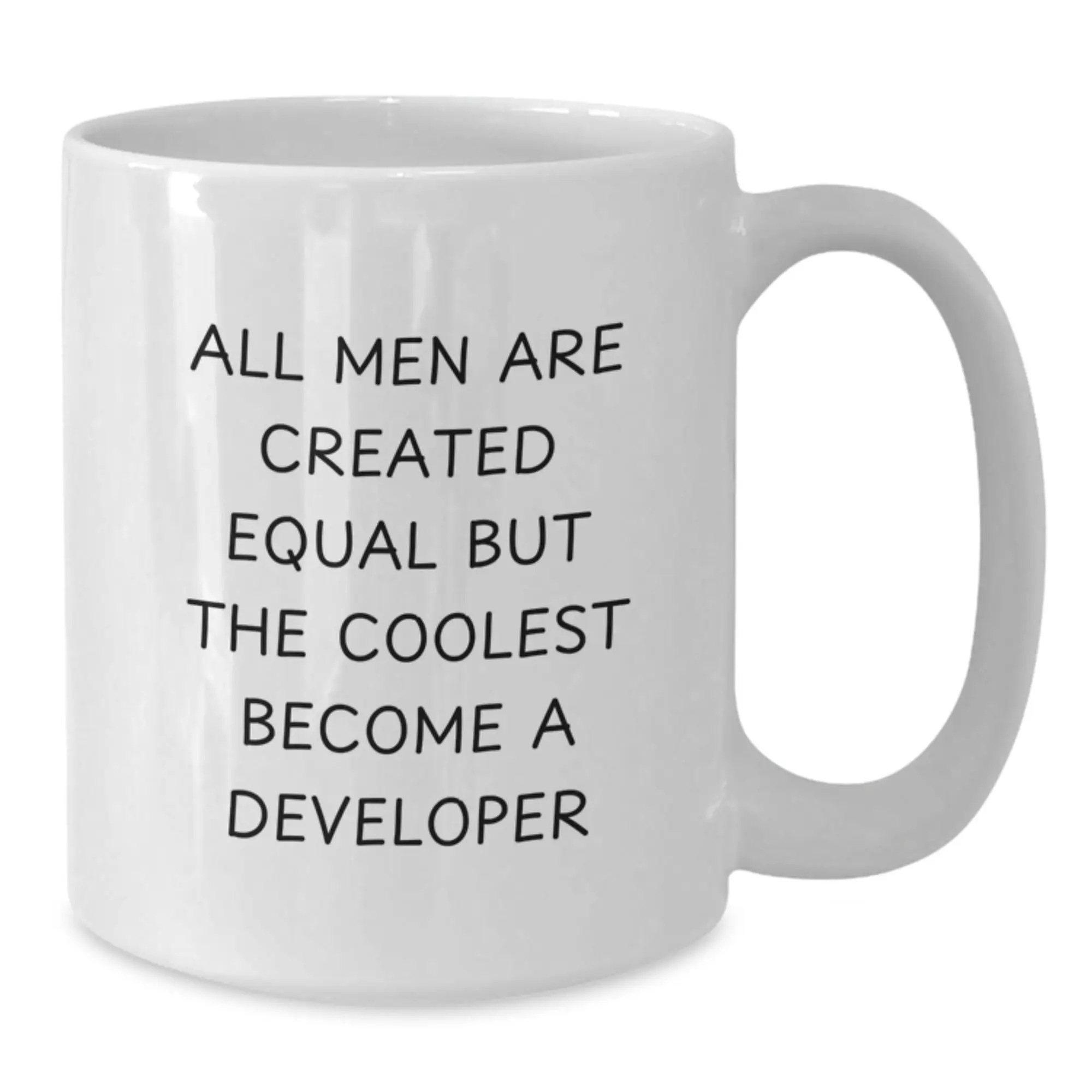 Developer Keepsake Ceramic White 11oz Coffee Mug for Him Birthday Gift - Additional