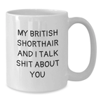 Graduation Gift British Shorthair Mug for Her – Keepsake Present - Additional