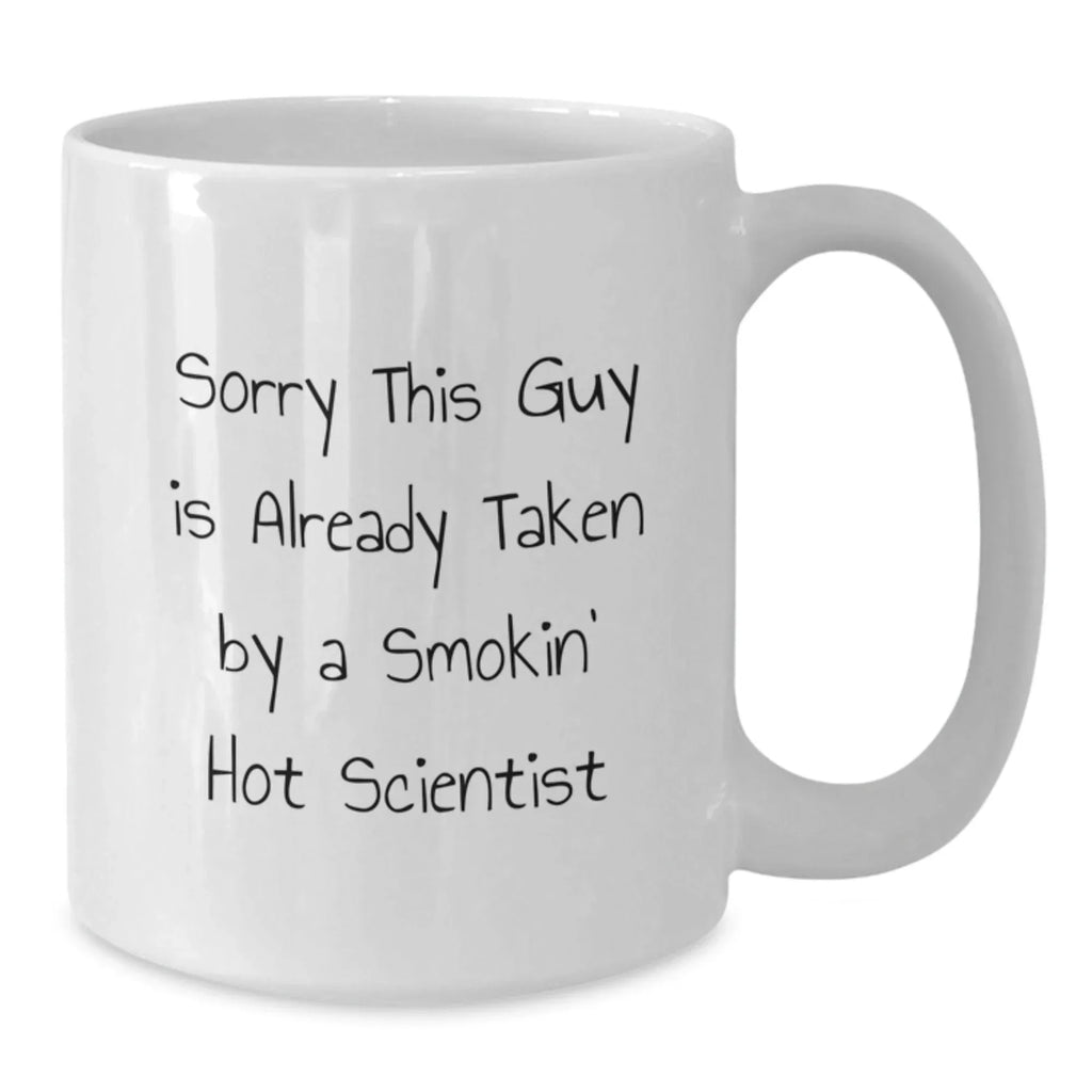 Funny Scientist White Coffee Mug Gifts for Scientist from Family on Christmas Unique Gifts