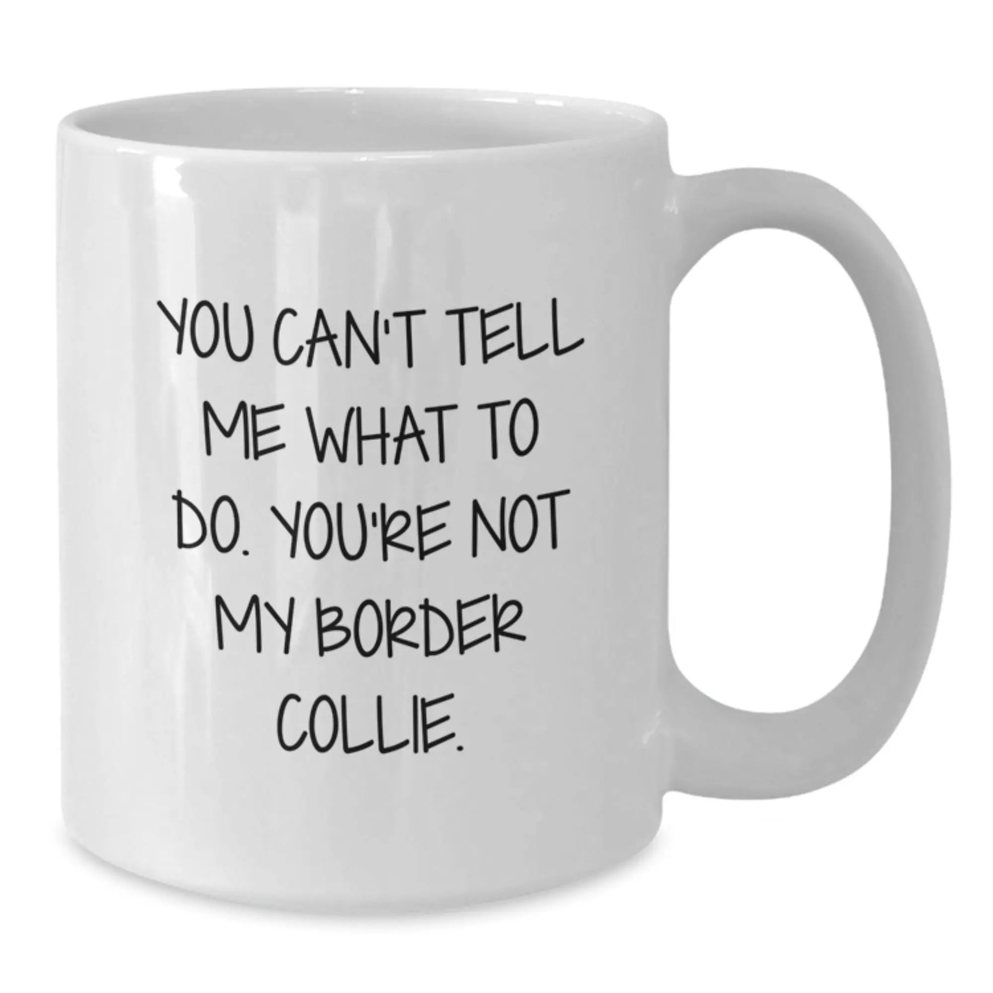 Funny Border Collie Dog Birthday Unique Gifts from Friends for Border Collie Dog Lovers - White Coffee Mug - Additional