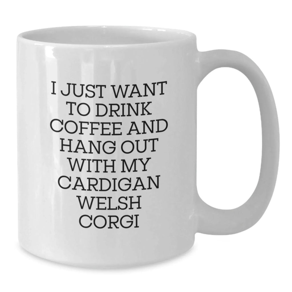 Funny Cardigan Welsh Corgi Dog Lover Gifts for Men from Women, Unique Valentine's Unique Gifts for Cardigan Welsh Corgi Dog Enthusiasts
