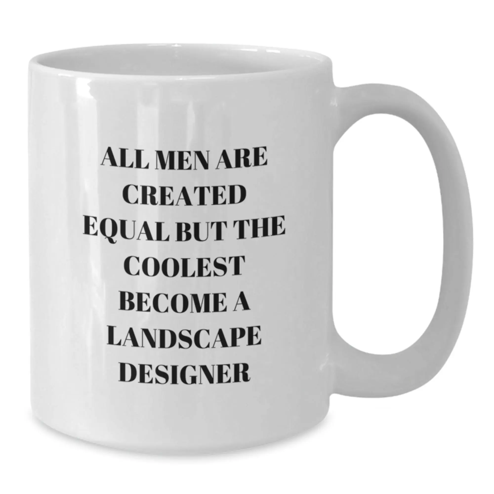 Birthday Gift Landscape Designer Mug for Her Present White 11oz Ceramic - Additional