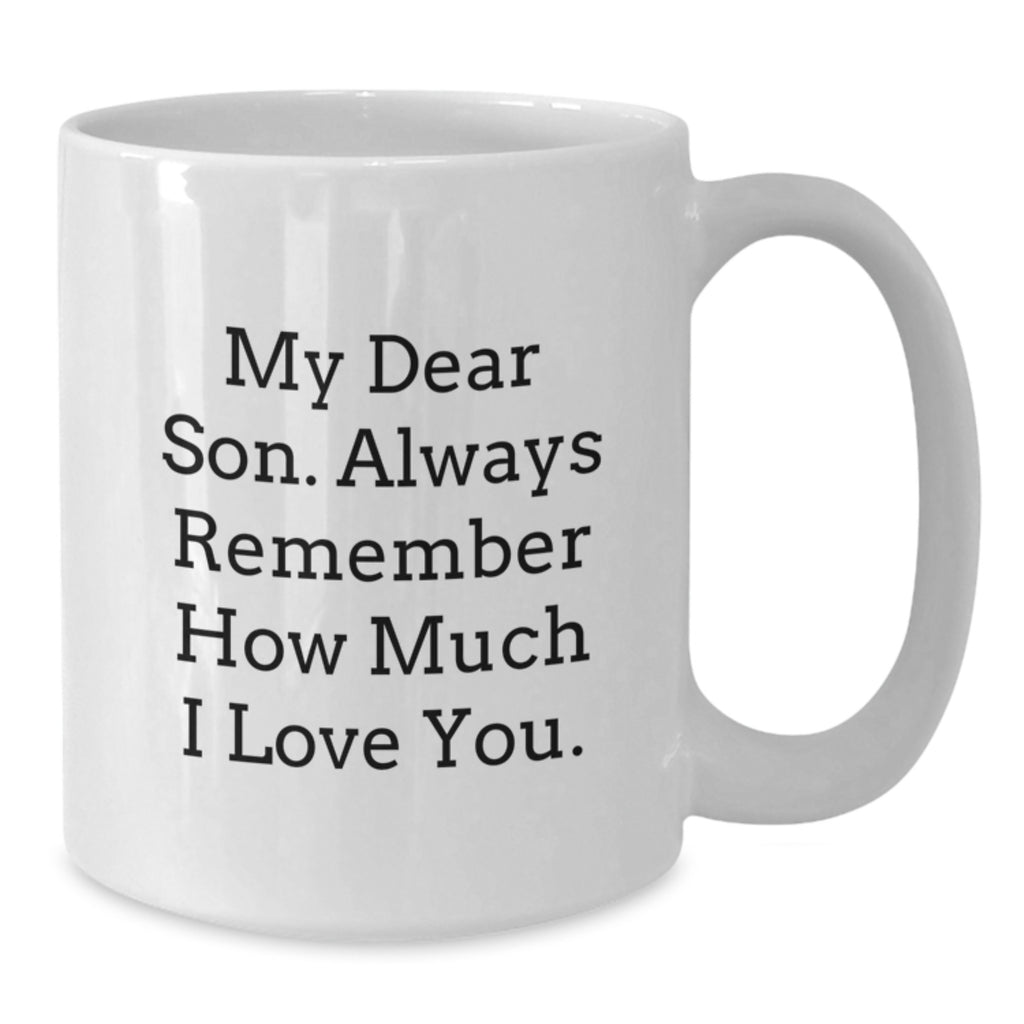 Son Keepsake Heartfelt Message for Him - Christmas Gift - Additional