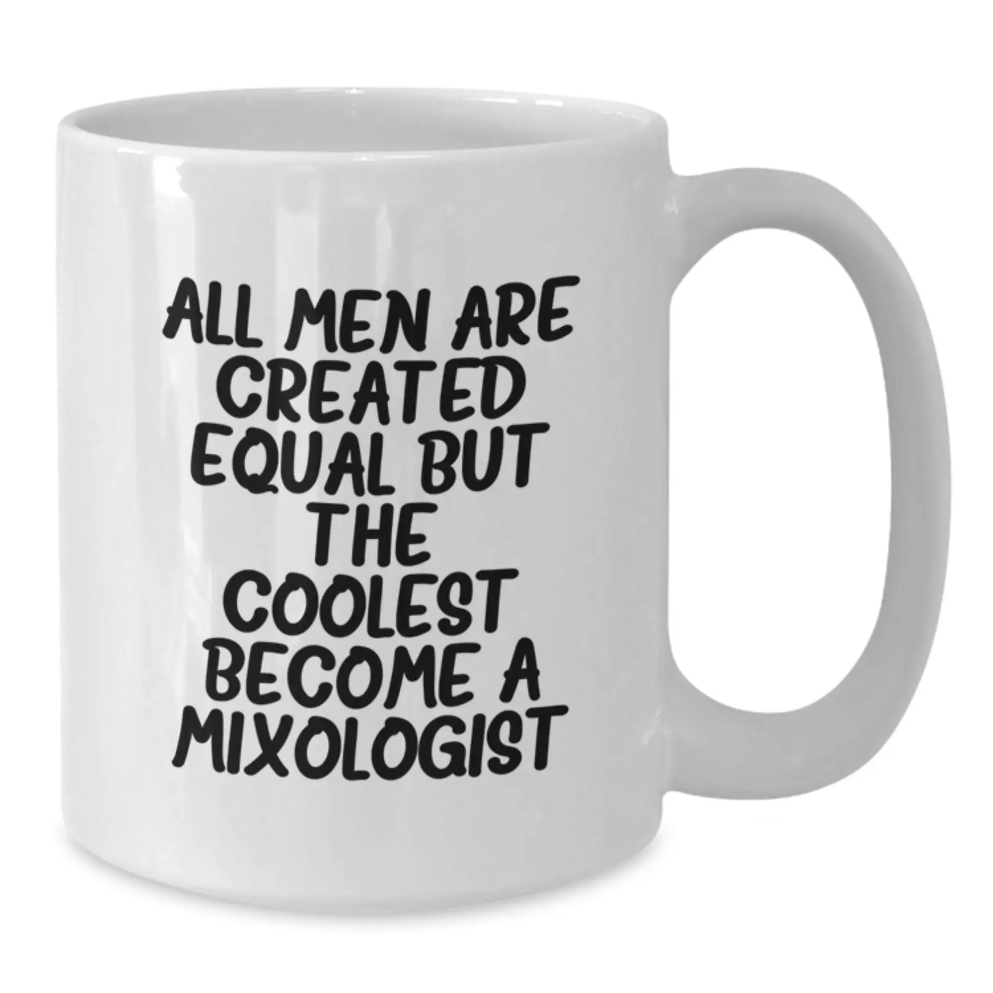 Birthday Gift Mixologist White Mug for Her – Present, 11oz Ceramic - Additional