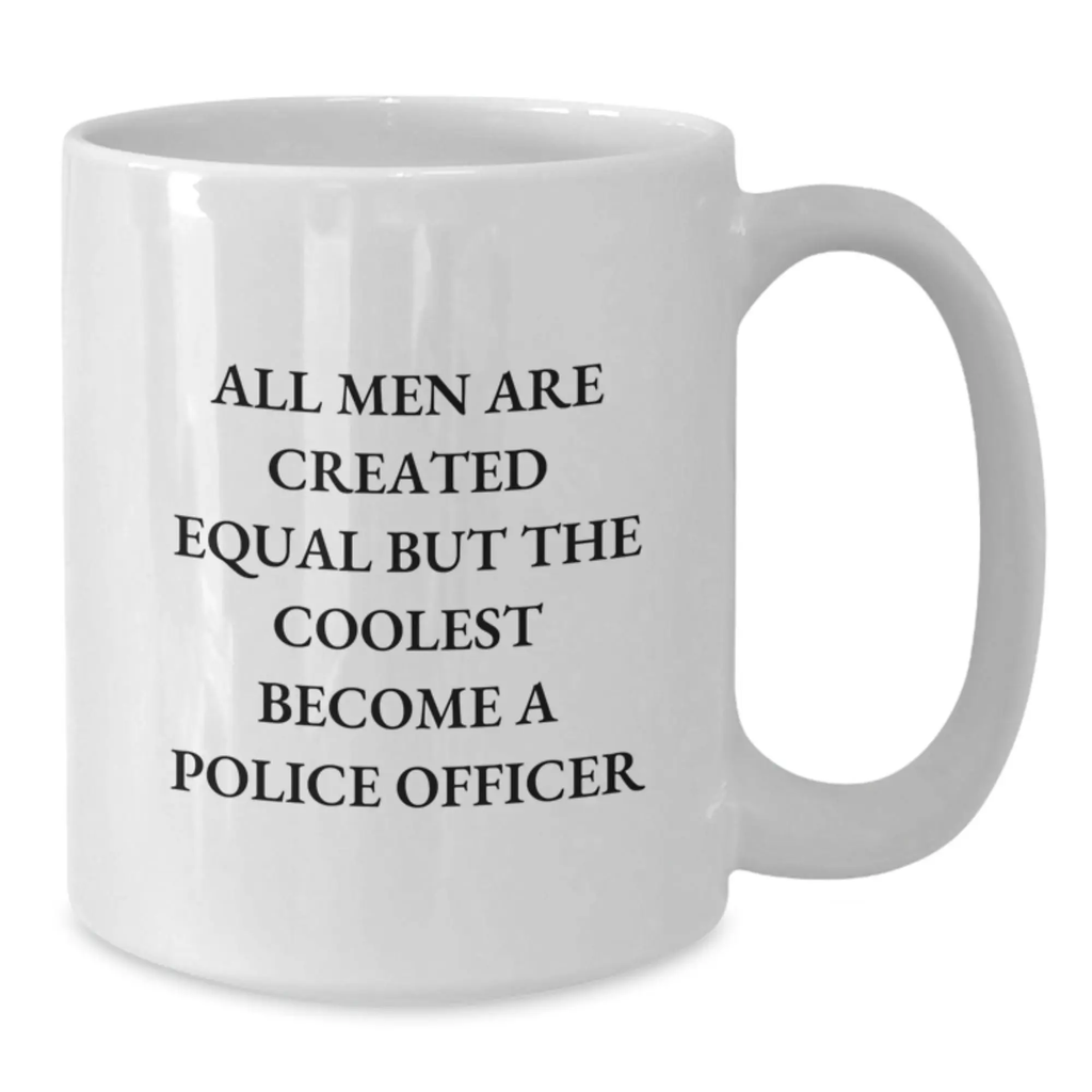 Police Officer Keepsake Ceramic 11oz Mug for Him – Christmas Gift - Additional