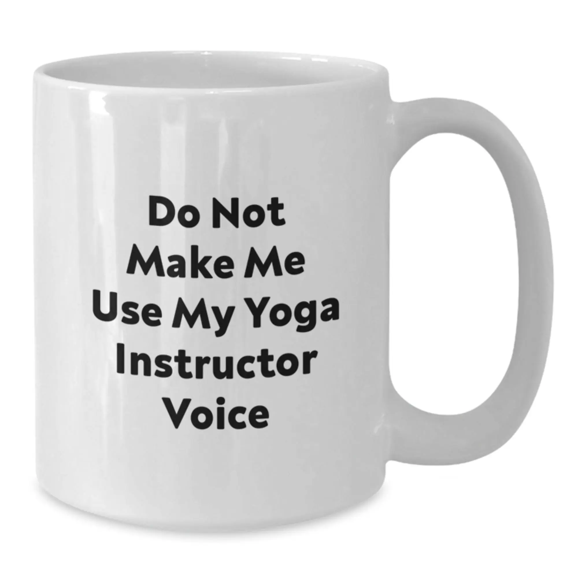 Yoga Instructor Keepsake White Mug for Him Birthday Gift Ceramic 11oz - Additional